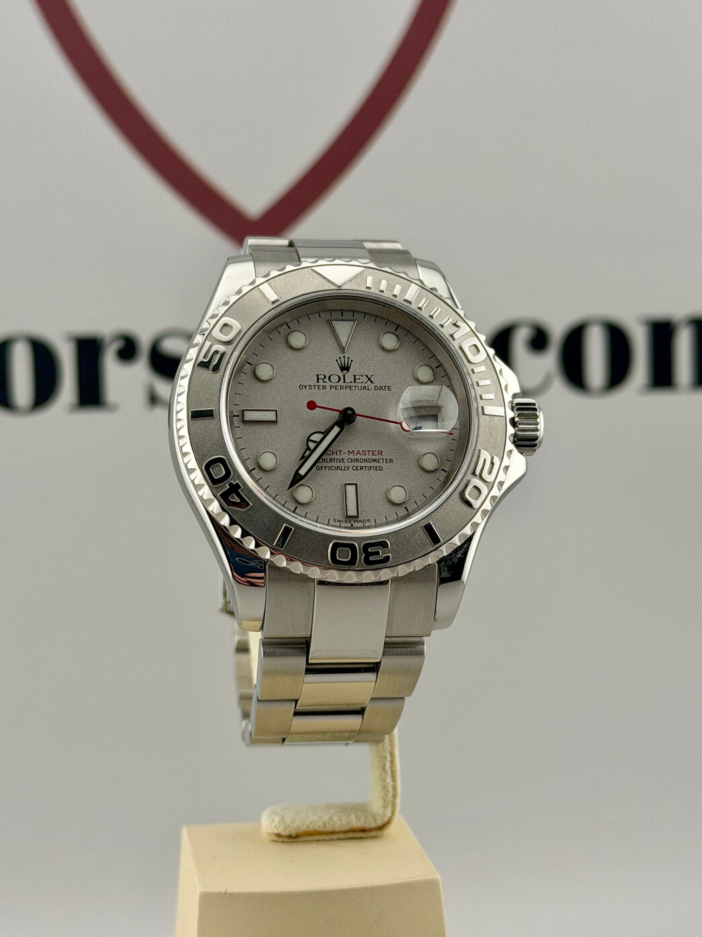 ROLEX Yacht-Master 40mm ref 16622 Platinum Bezel - MINT & Serviced