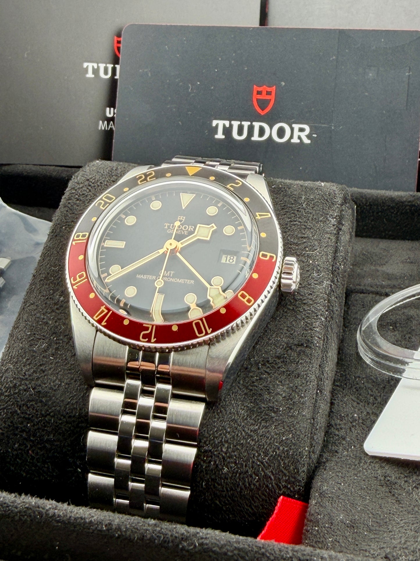 2026 TUDOR Black Bay 58 GMT 7939G1A0NRU Jubilee Strap 39mm Full Set