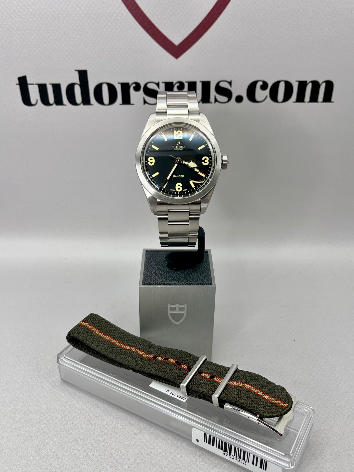2022 TUDOR Ranger 79950 - 39mm - 2 x OEM Straps - Full Set