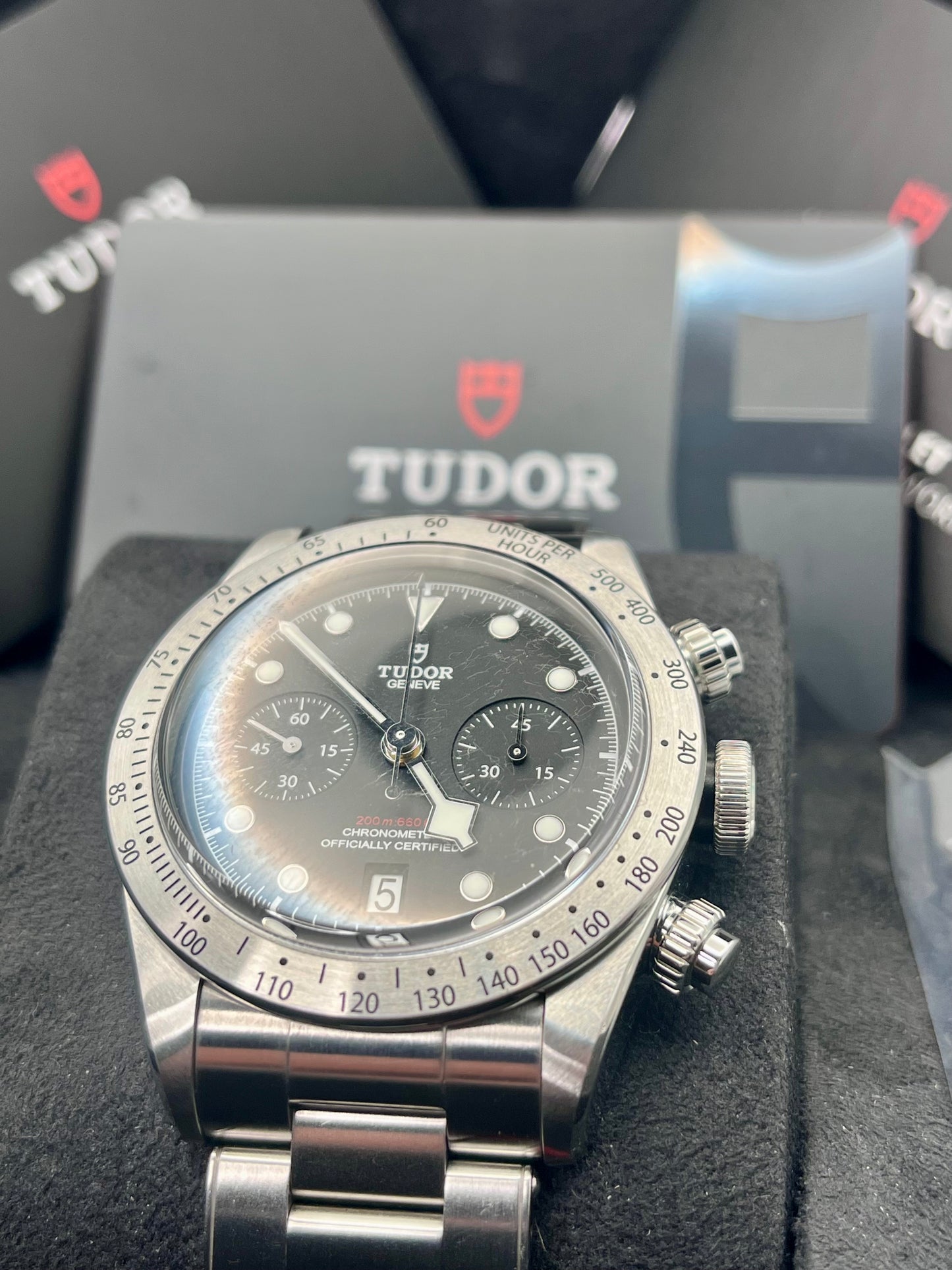 2021 TUDOR Black Bay Chrono - 79350 - 41mm - Full Set - Warranty