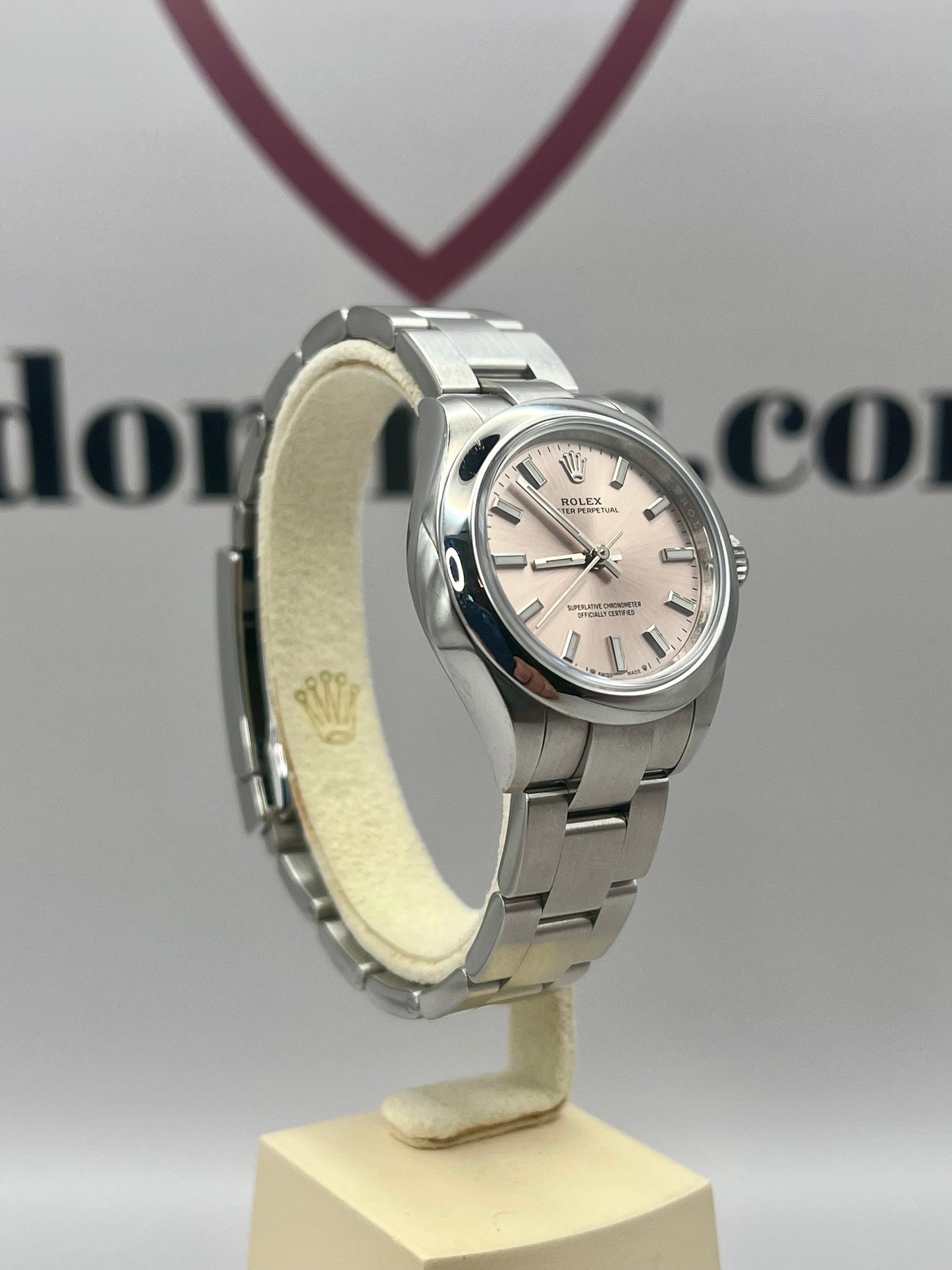 2023 ROLEX Oyster Perpetual 28mm 276200 Pink Dial Full Set Warranty to 2028
