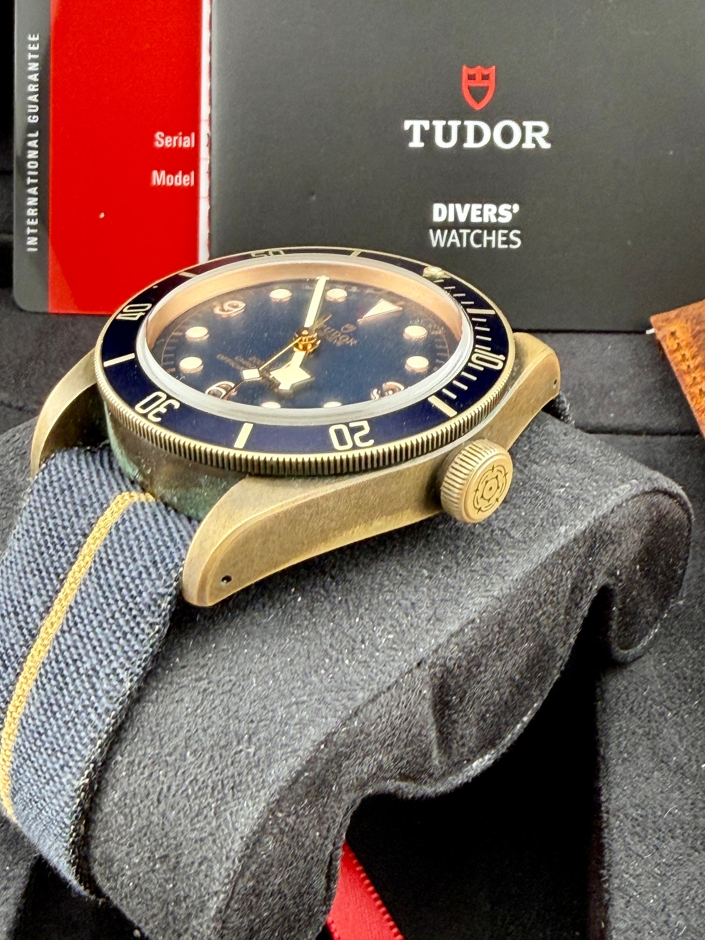 TUDOR Black Bay Bronze Bucherer Ed. 2 Straps 79250BB 43mm Full Set