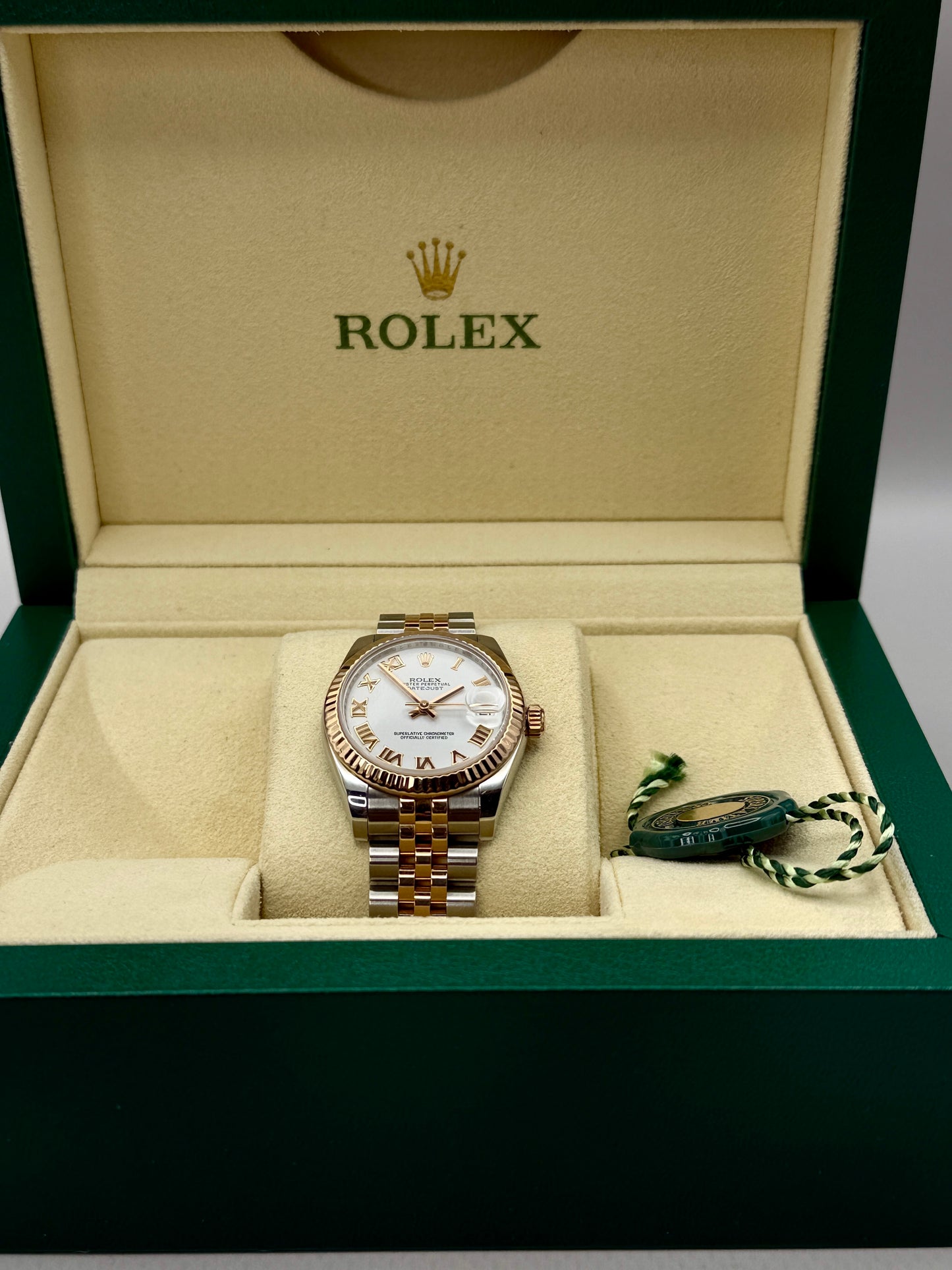 ROLEX DateJust 31mm Steel & Rose Gold 178271