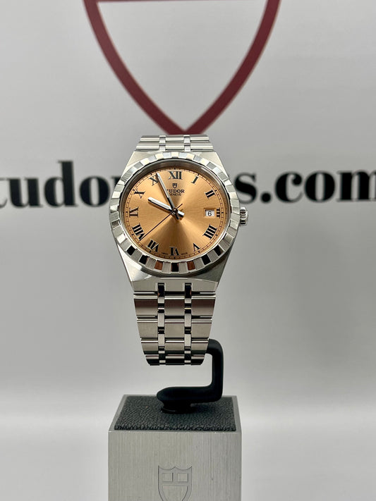 2025 *UNWORN* TUDOR Royal 28500 - 38mm - Salmon - Full Set