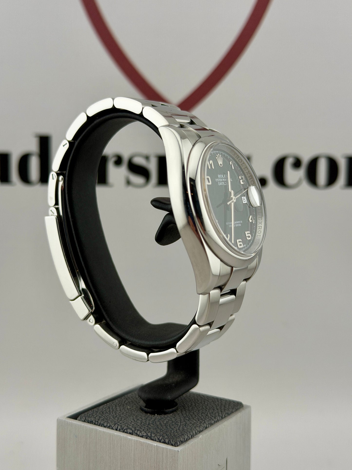ROLEX DateJust 36 116200 36mm Roulette Date Full Set & Serviced