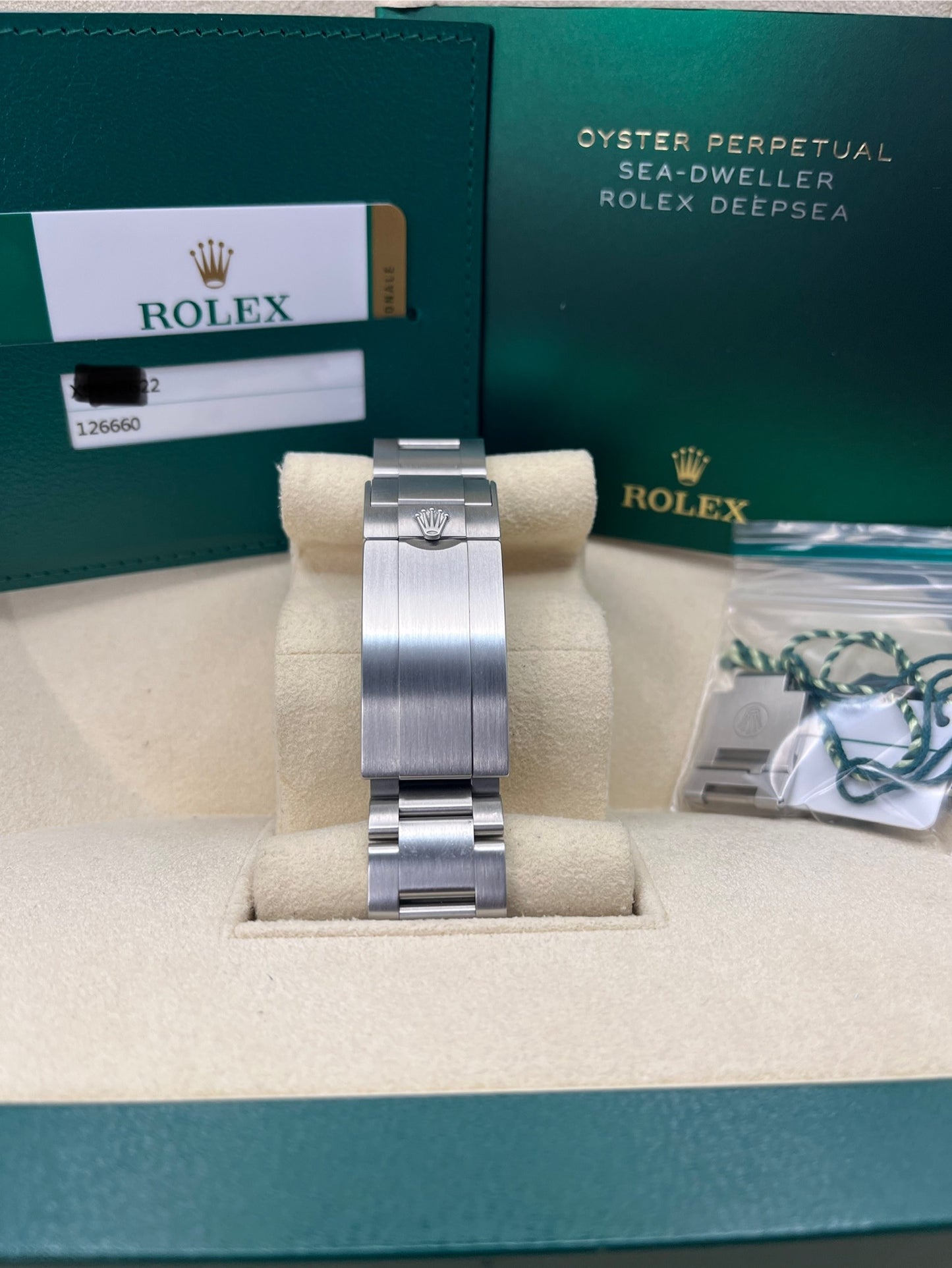 2019 ROLEX Sea-Dweller DeepSea - 126660 - 44mm - Full Set