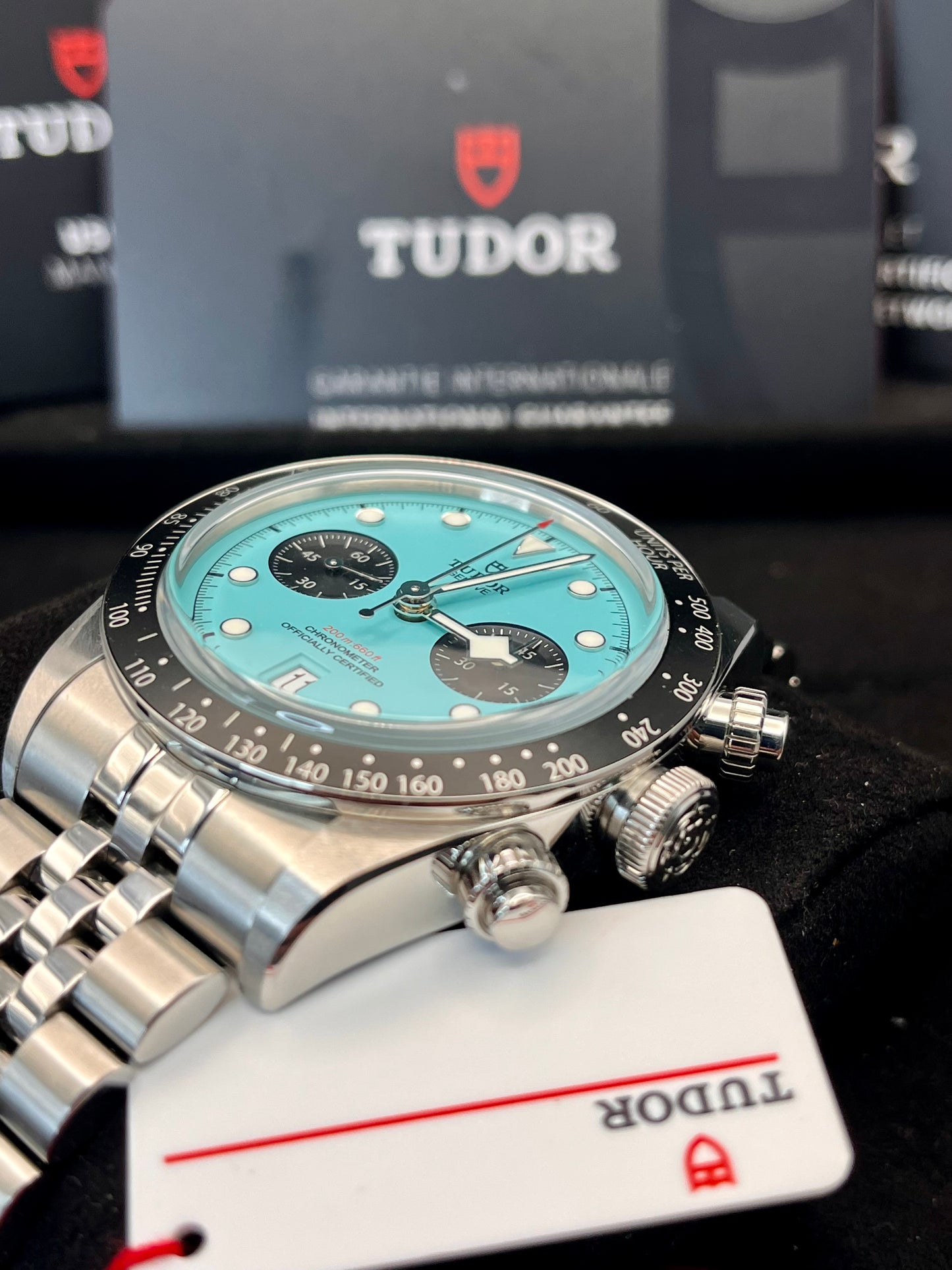 2025 *UNWORN* TUDOR Black Bay Chrono Flamingo - 79360N - 41mm - Full Set