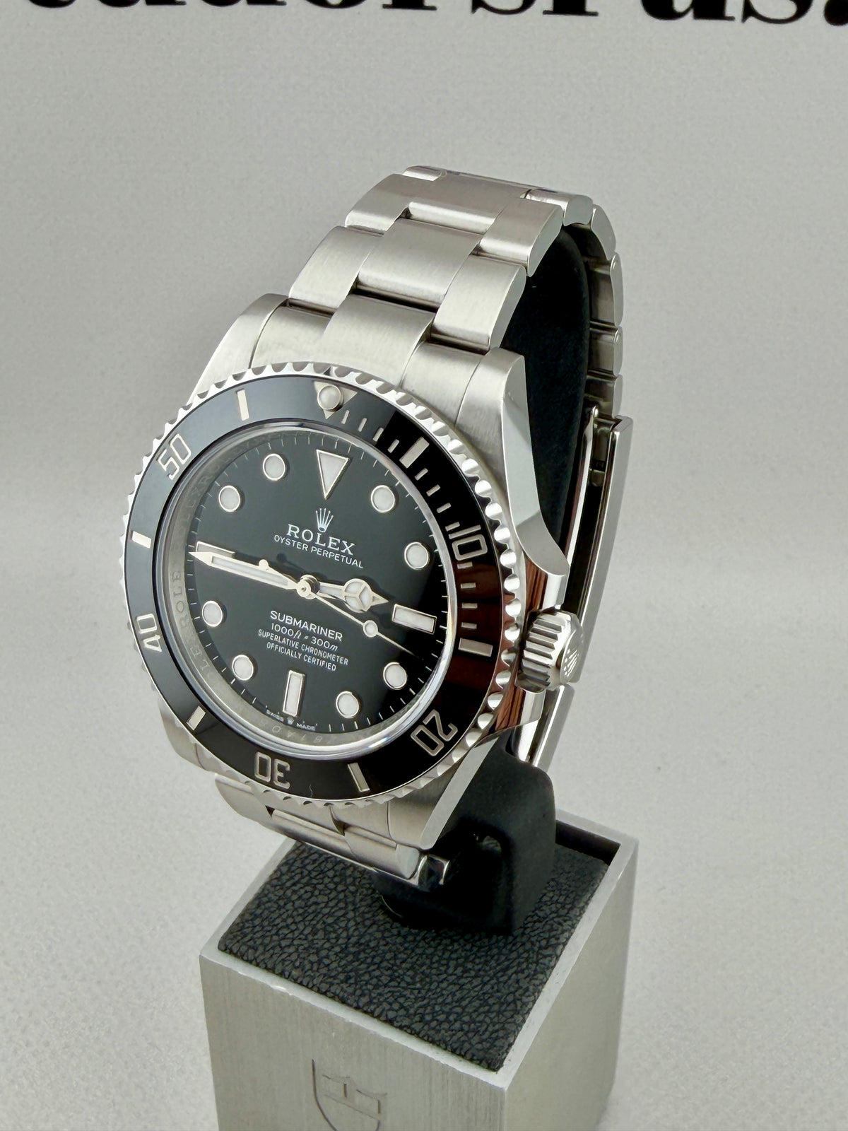 2025 ROLEX Submariner No Date 124060 41mm Full Set