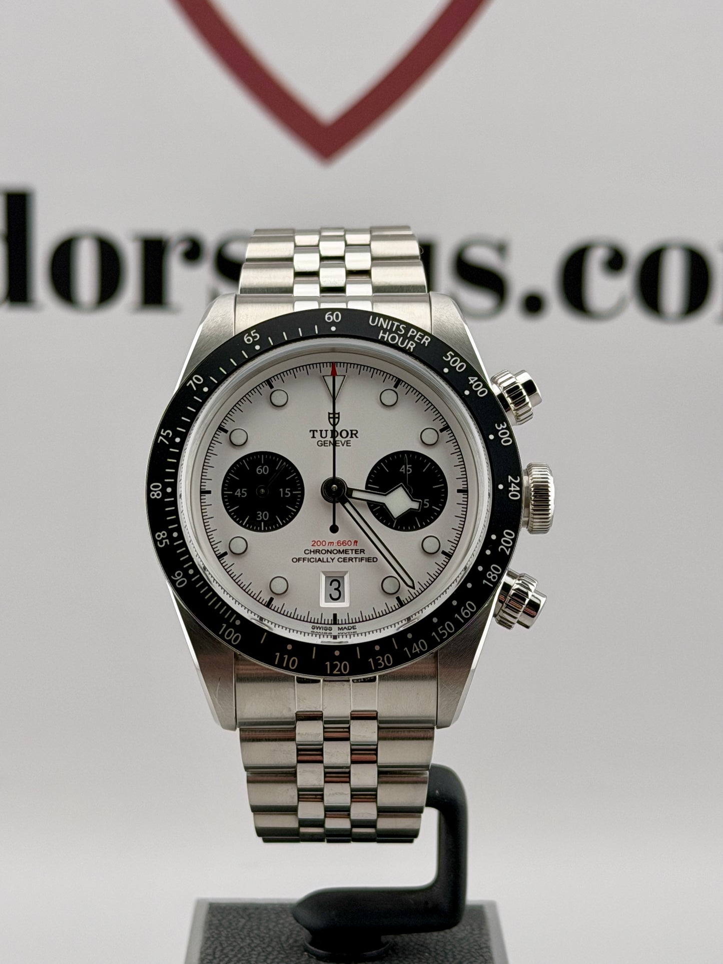 2026 TUDOR Black Bay Chrono Panda on Jubilee 41mm Full Set