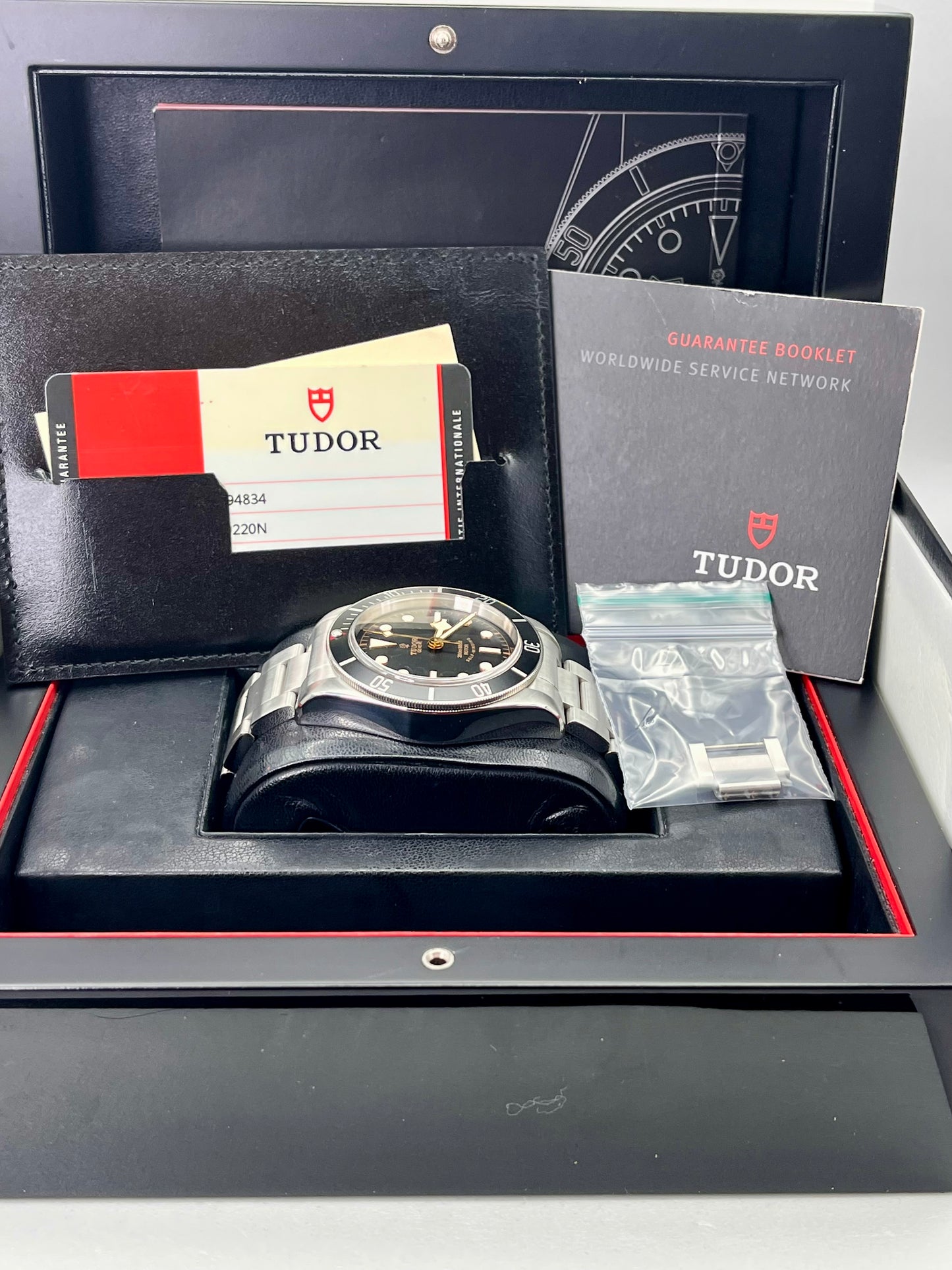 2016 TUDOR Black Bay 'Smiley' - 79220N - 41mm - Full Set - Rare!