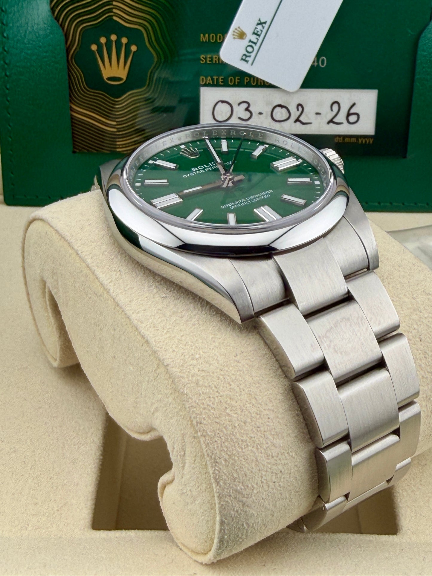 2026 ROLEX Oyster Perpetual 134300 41mm Full Set