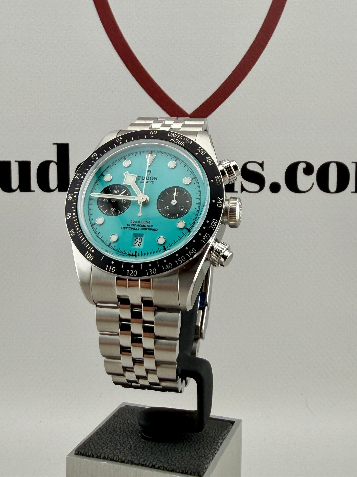 Unworn 2026 TUDOR Black Bay Chrono 'Flamingo' 41mm Full Set