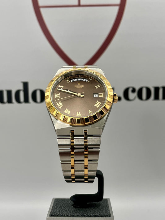 2025 *UNWORN* TUDOR Royal Day Date - 28603 - 41mm - Choc Dial