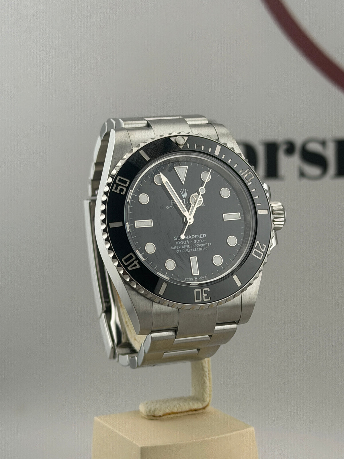 2025 ROLEX Submariner No Date 124060 41mm Full Set PX & Finance