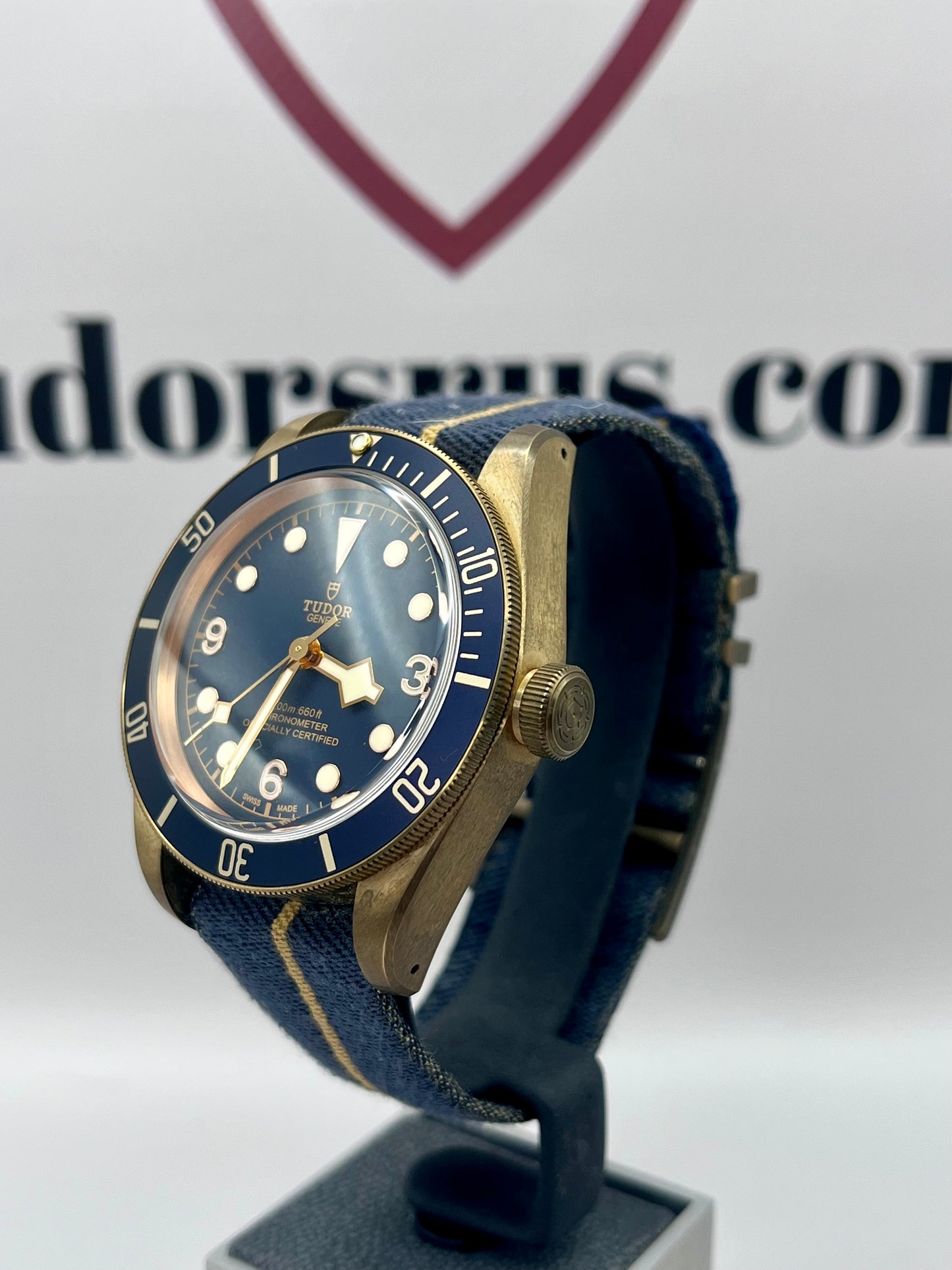 2023 TUDOR Black Bay Bronze Bucherer 79250BB 43mm 2 x OEM Straps