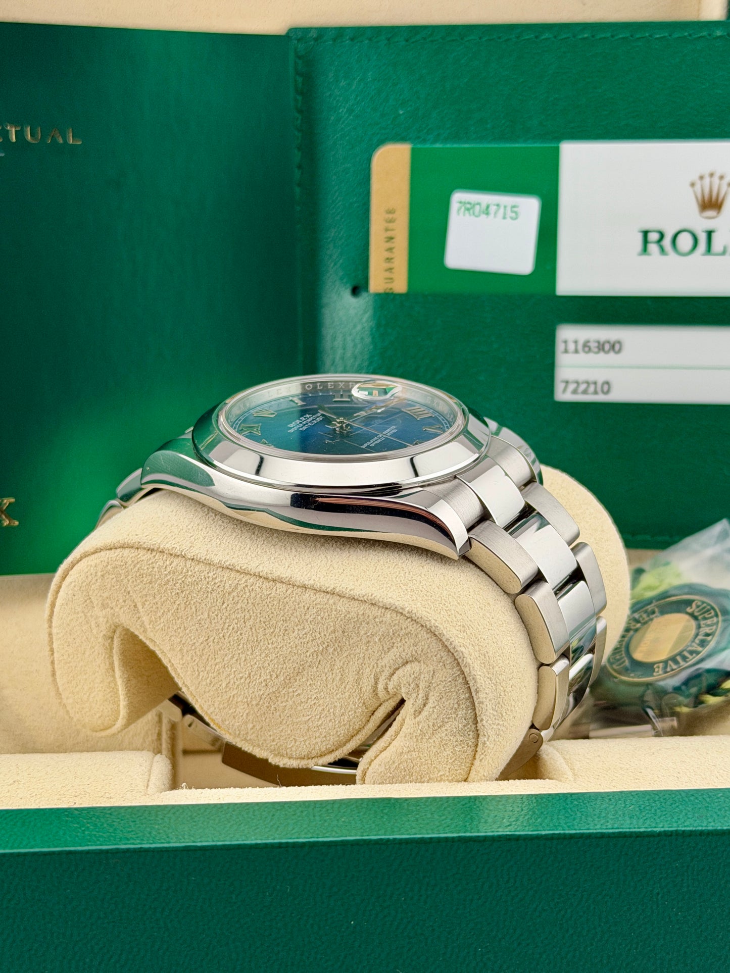 ROLEX DateJust 41 Azurro Dial 126300 41mm