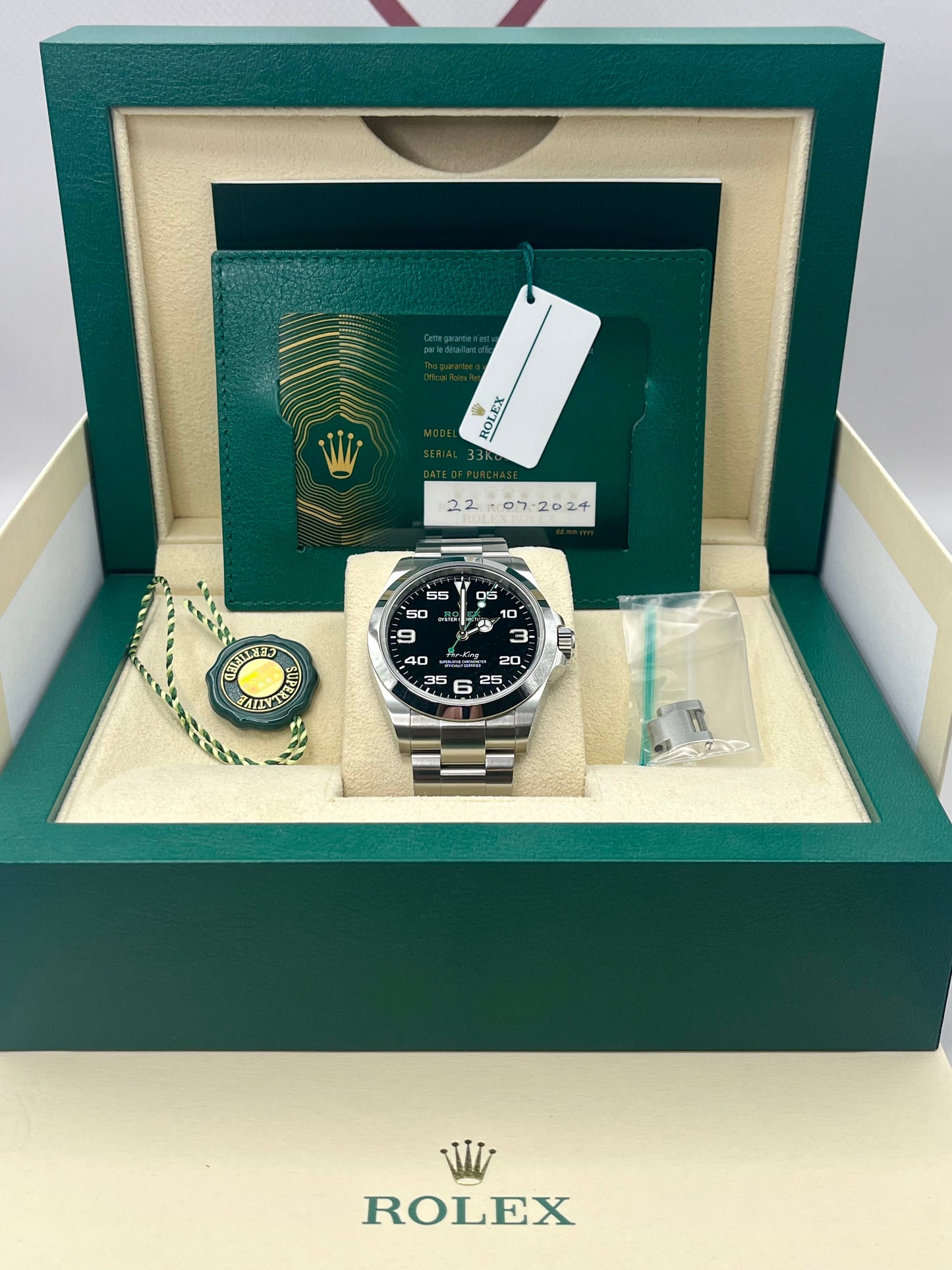 2024 ROLEX AirKing 40mm 126900 Full Set