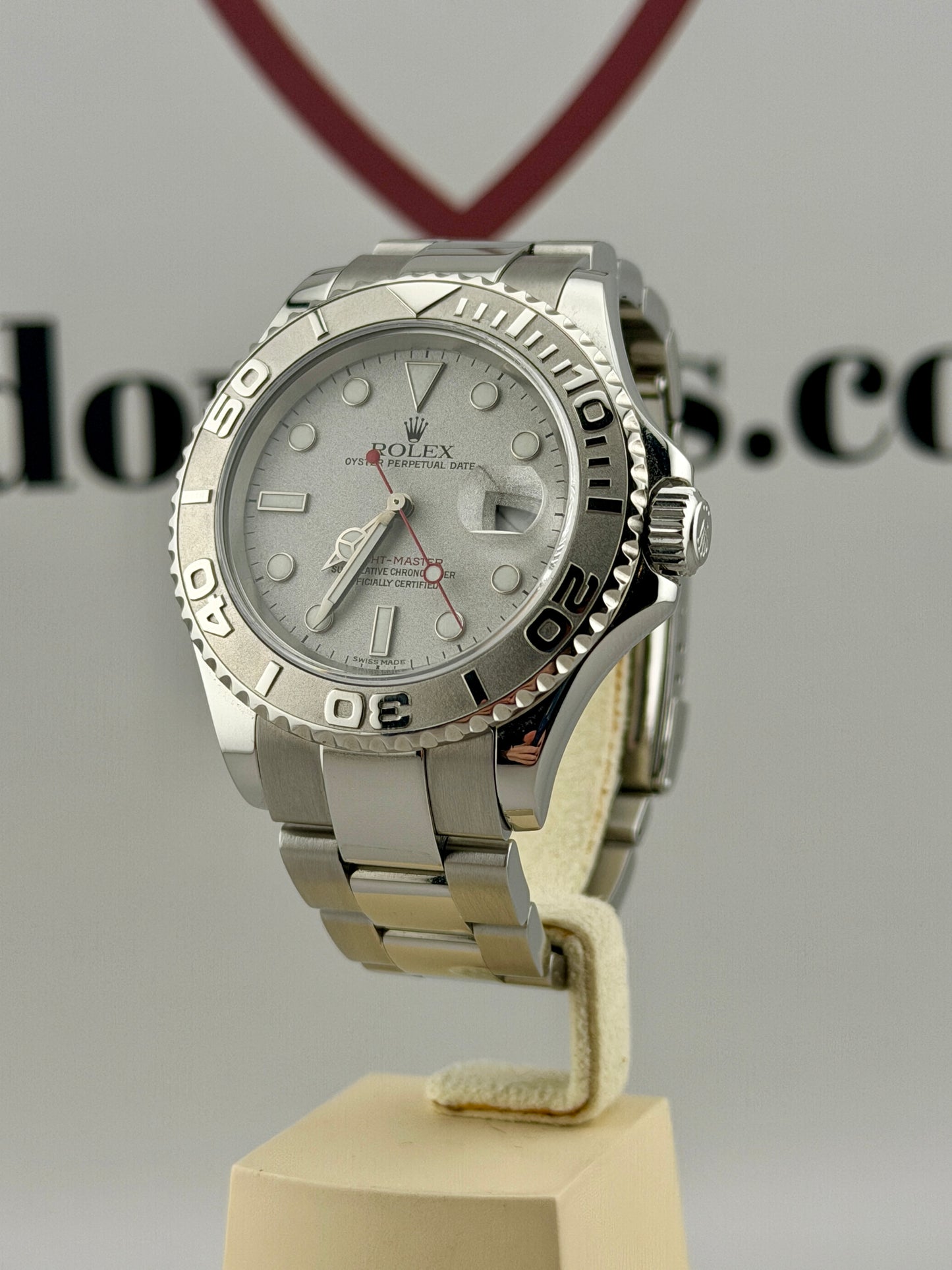 ROLEX Yacht-Master 40mm ref 16622 Platinum Bezel - MINT & Serviced