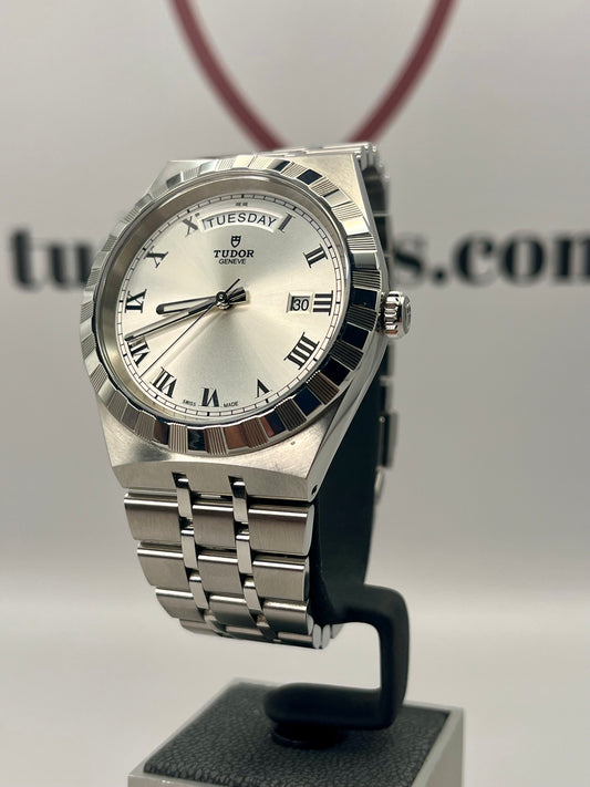 TUDOR Royal Day Date - 28600 - 41mm - Rare Silver Dial