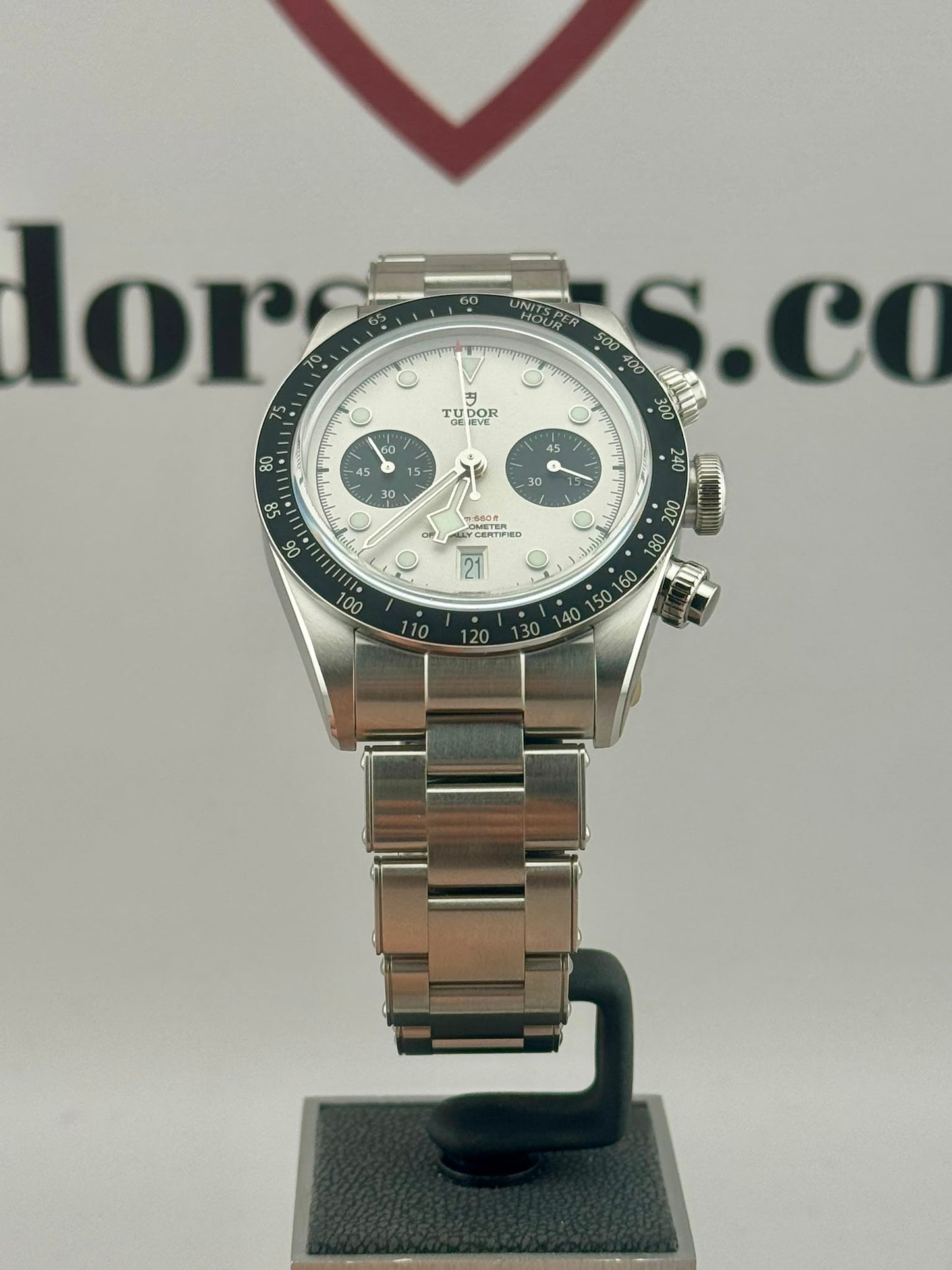UNWORN 2026 TUDOR Black Bay Chrono Panda + T-Fit Clasp 41mm