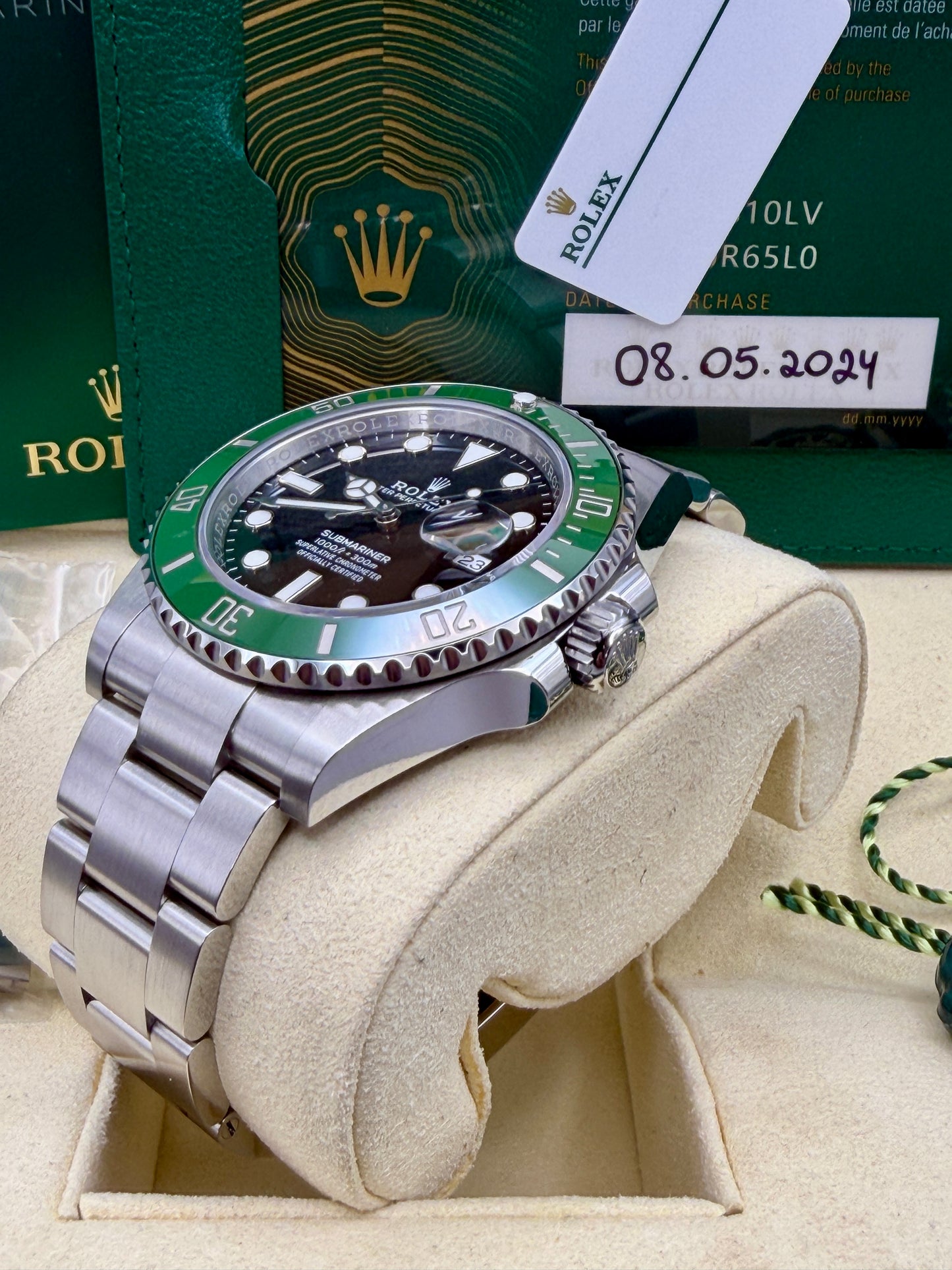 2024 ROLEX Submariner Starbucks 126610LV 41mm Full Set