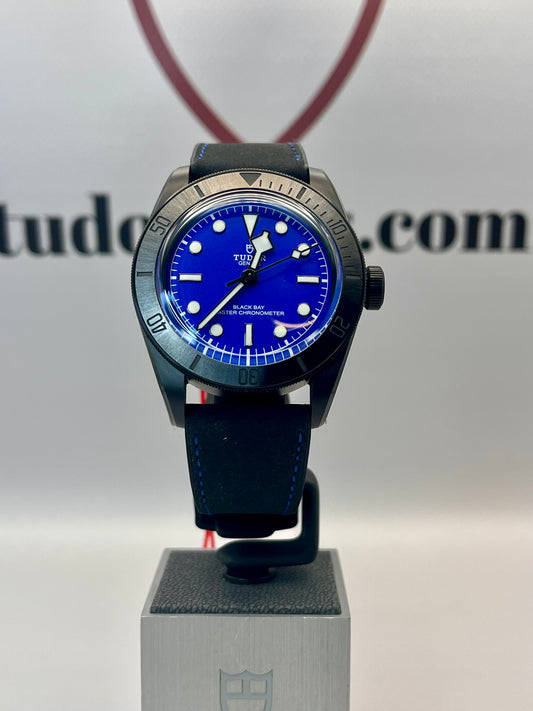 2025 *UNWORN* TUDOR Black Bay Ceramic Blue - 79210CNU - 41mm - Wrnty to Mar 2030
