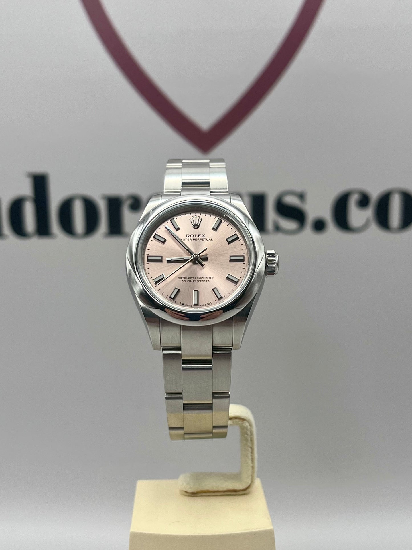 2023 ROLEX Oyster Perpetual 28mm 276200 Pink Dial Full Set Warranty to 2028