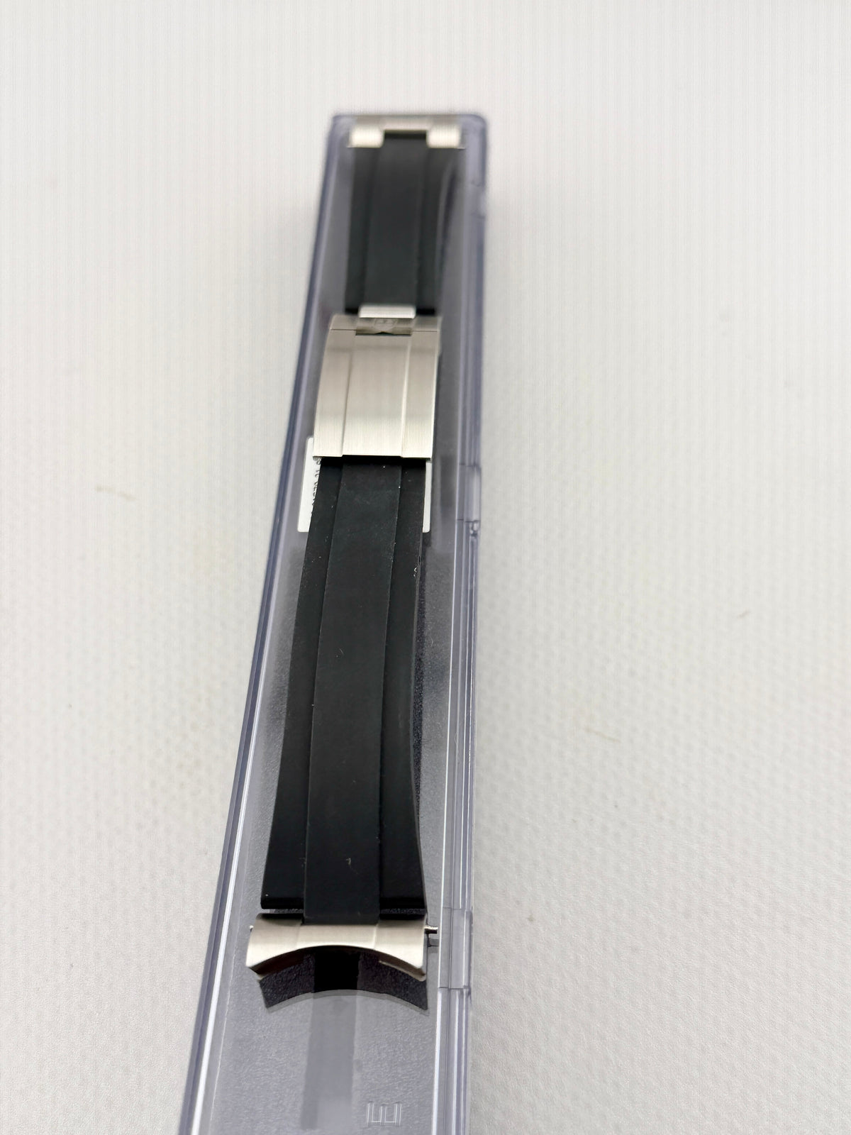 OEM Tudor 20mm Black Rubber Strap & OEM T Fit Clasp + End links