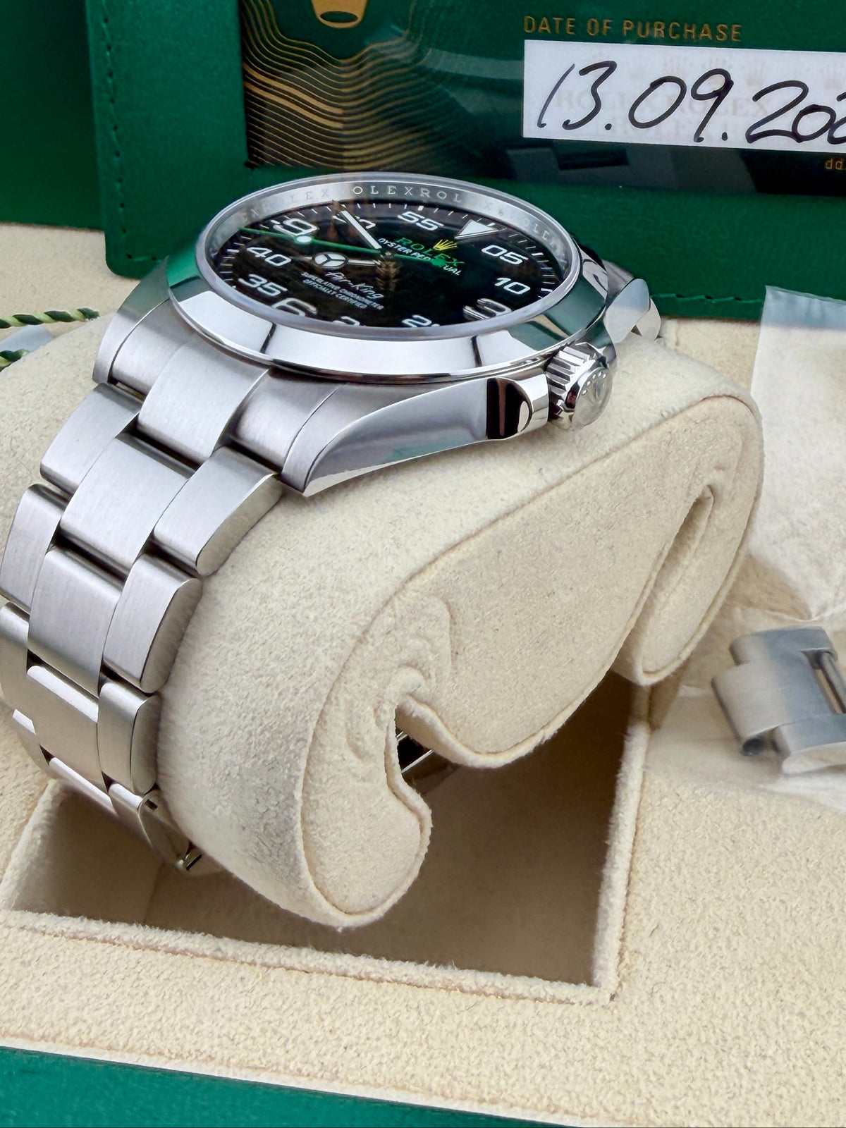 2023 ROLEX AirKing 126900 40mm Full Set Warranty to 2028