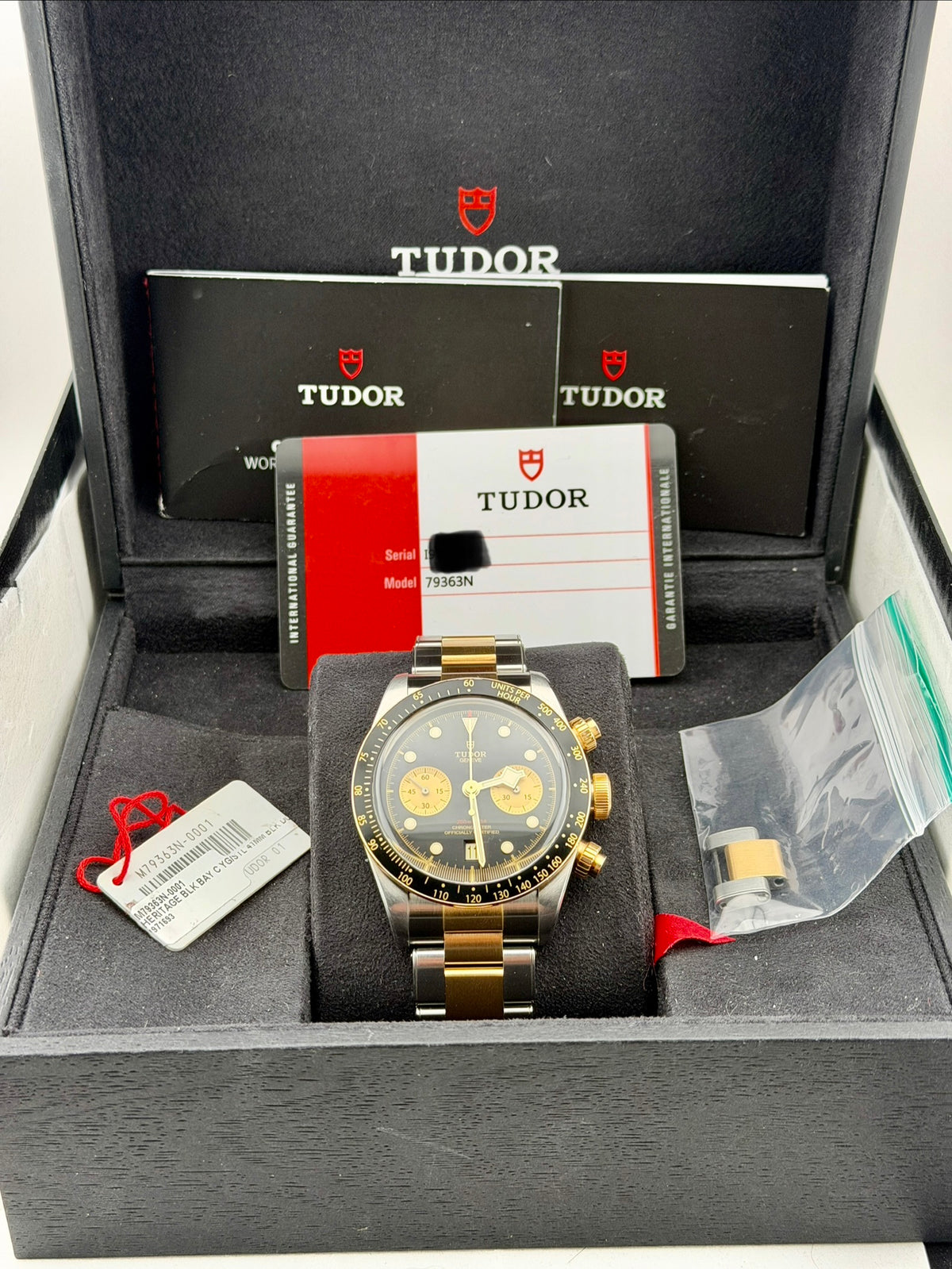 TUDOR Black Bay Chrono M79363N 41mm Full Set
