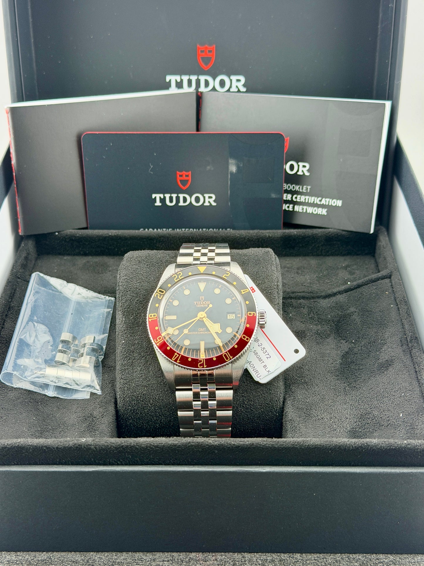 2026 TUDOR Black Bay 58 GMT 7939G1A0NRU Jubilee Strap 39mm Full Set