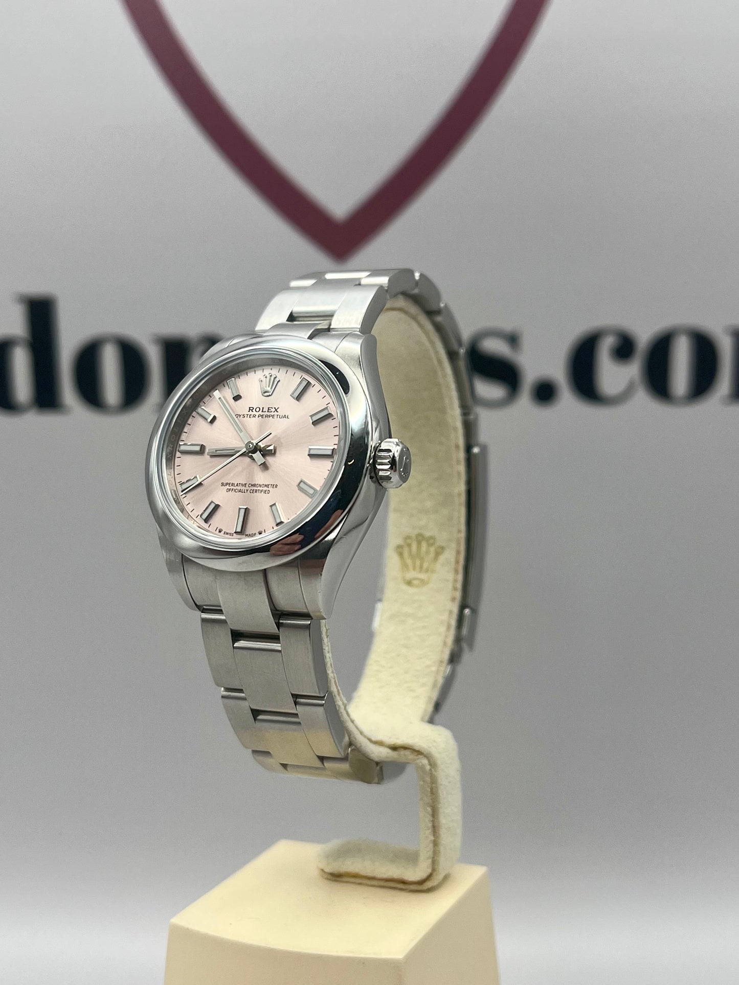 2023 ROLEX Oyster Perpetual 28mm 276200 Pink Dial Full Set Warranty to 2028