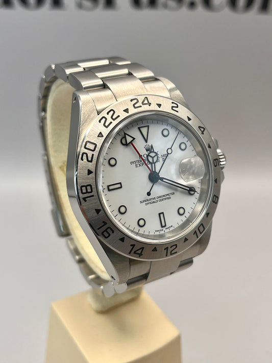 2006 ROLEX Explorer II - 16570 - 40mm - Polar Dial - Immaculate Full Set