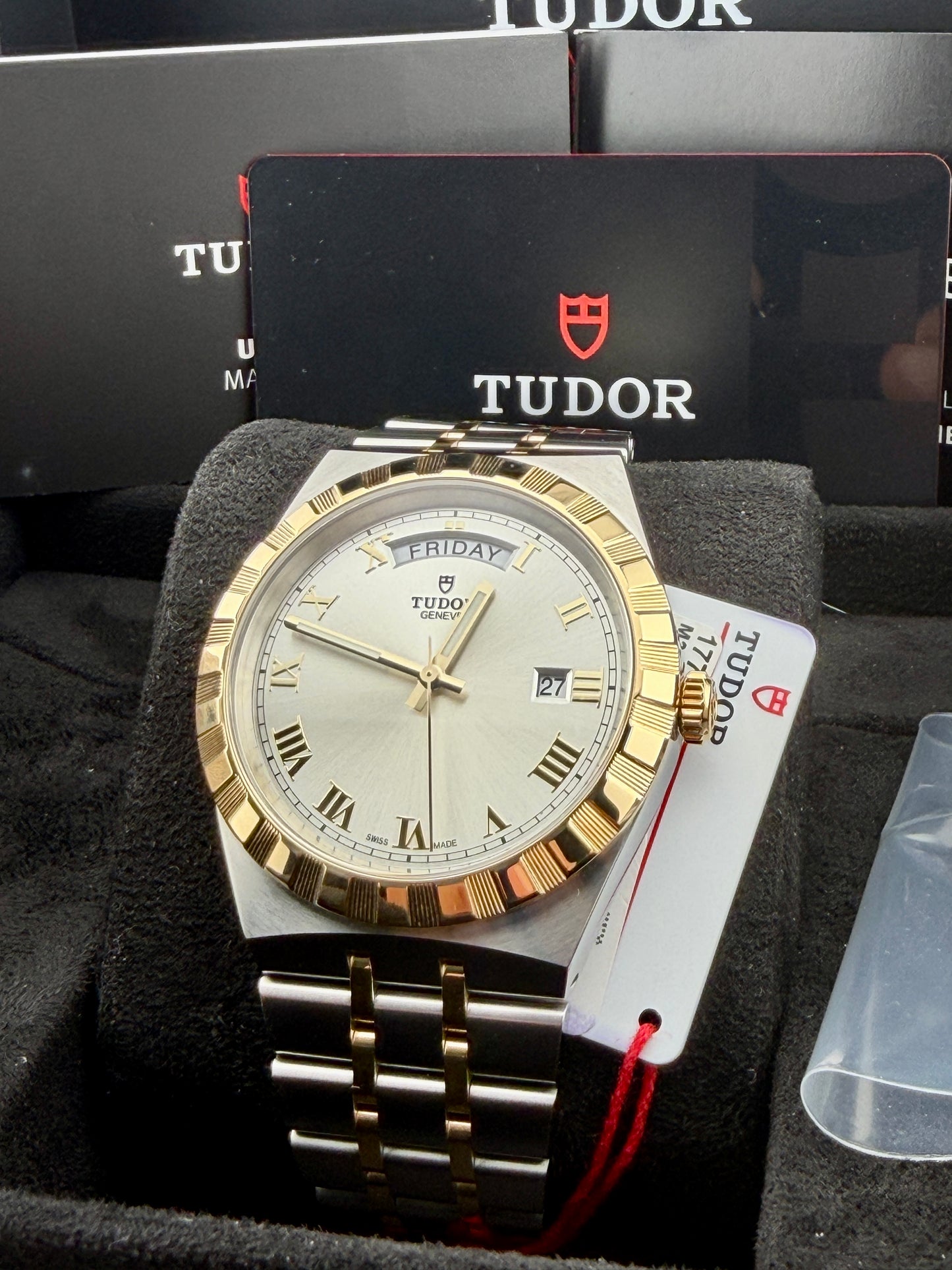 UNWORN Dec 2025 TUDOR Royal Day/Date 28603 Steel & Gold 41mm