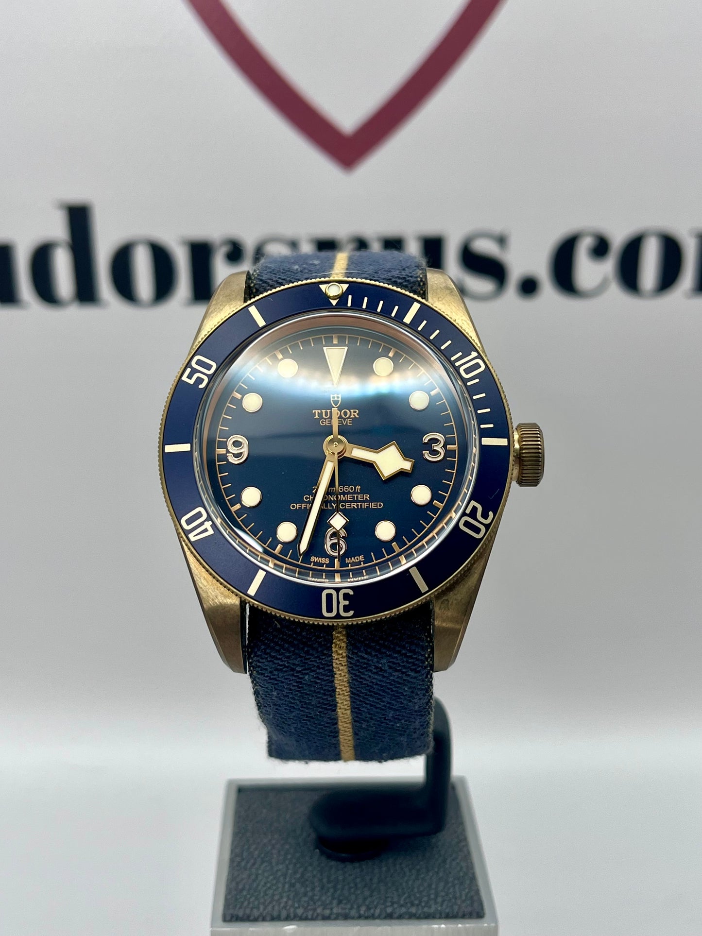 2023 TUDOR Black Bay Bronze Bucherer 79250BB 43mm 2 x OEM Straps