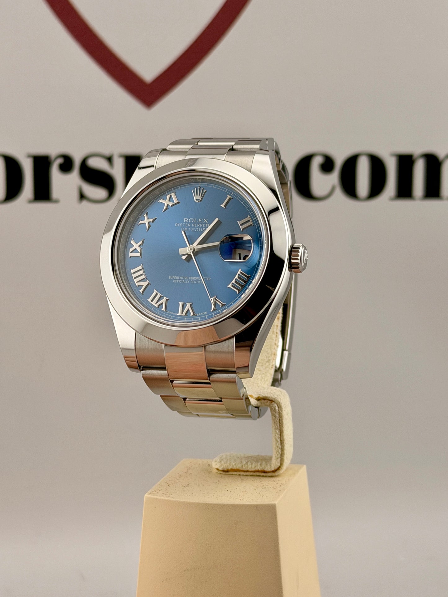ROLEX DateJust 41 Azurro Dial 126300 41mm