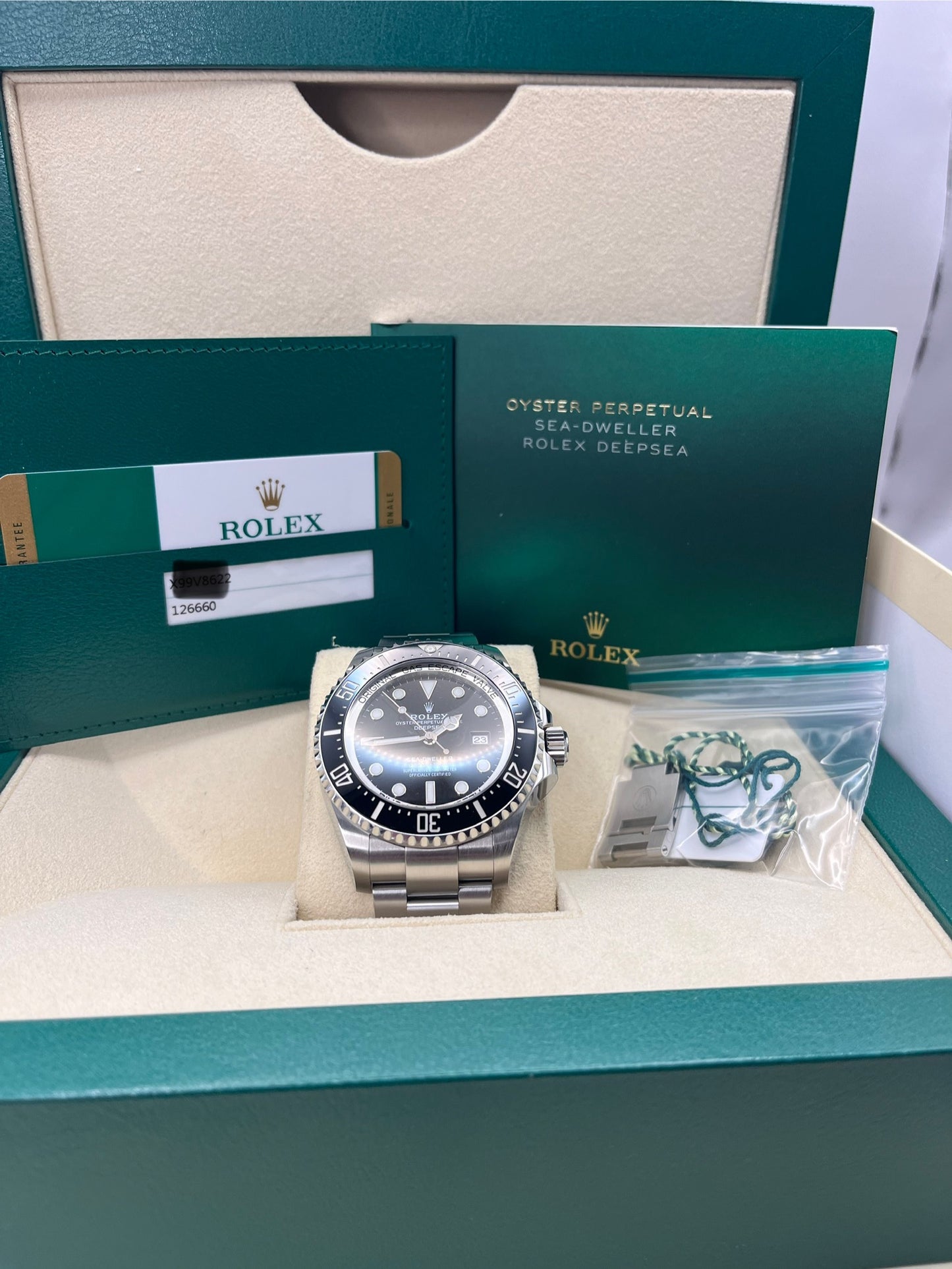2019 ROLEX Sea-Dweller DeepSea - 126660 - 44mm - Full Set