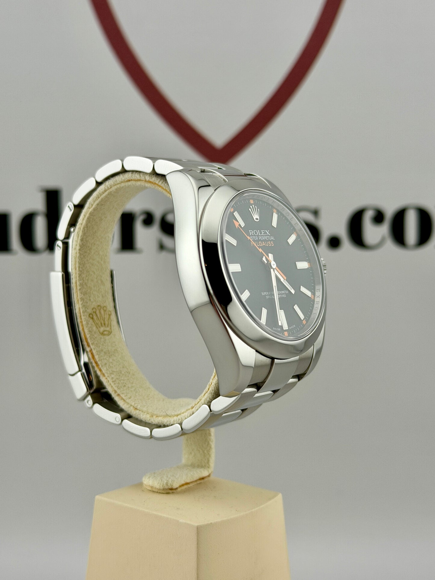 ROLEX Milgauss 116400 Black Dial 40mm Superb Condition