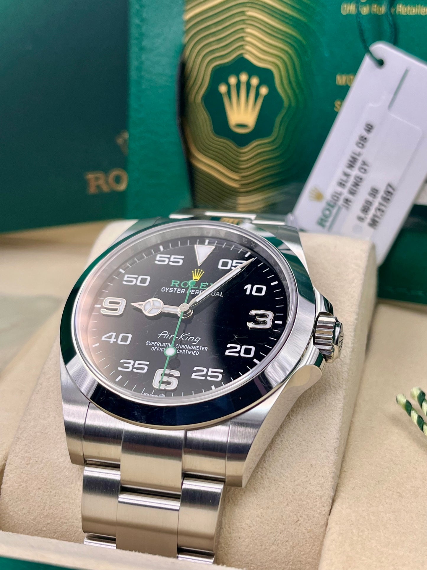 2025 ROLEX Air King - 126900 - 40 mm - Full Set - Warranty to 2030