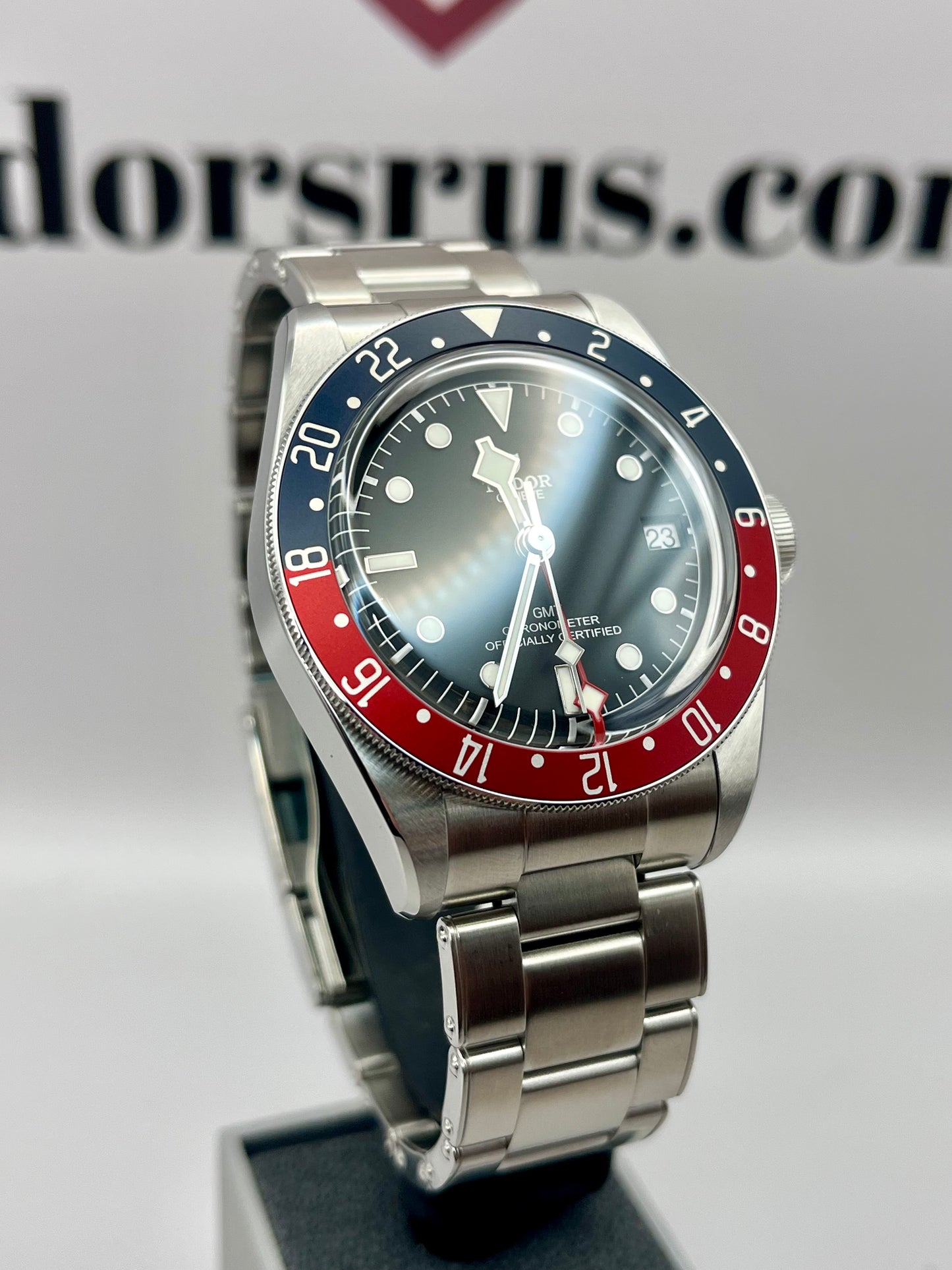 FEB 2026 UNWORN TUDOR Black Bay GMT Pepsi 41mm 79830RB Full Set
