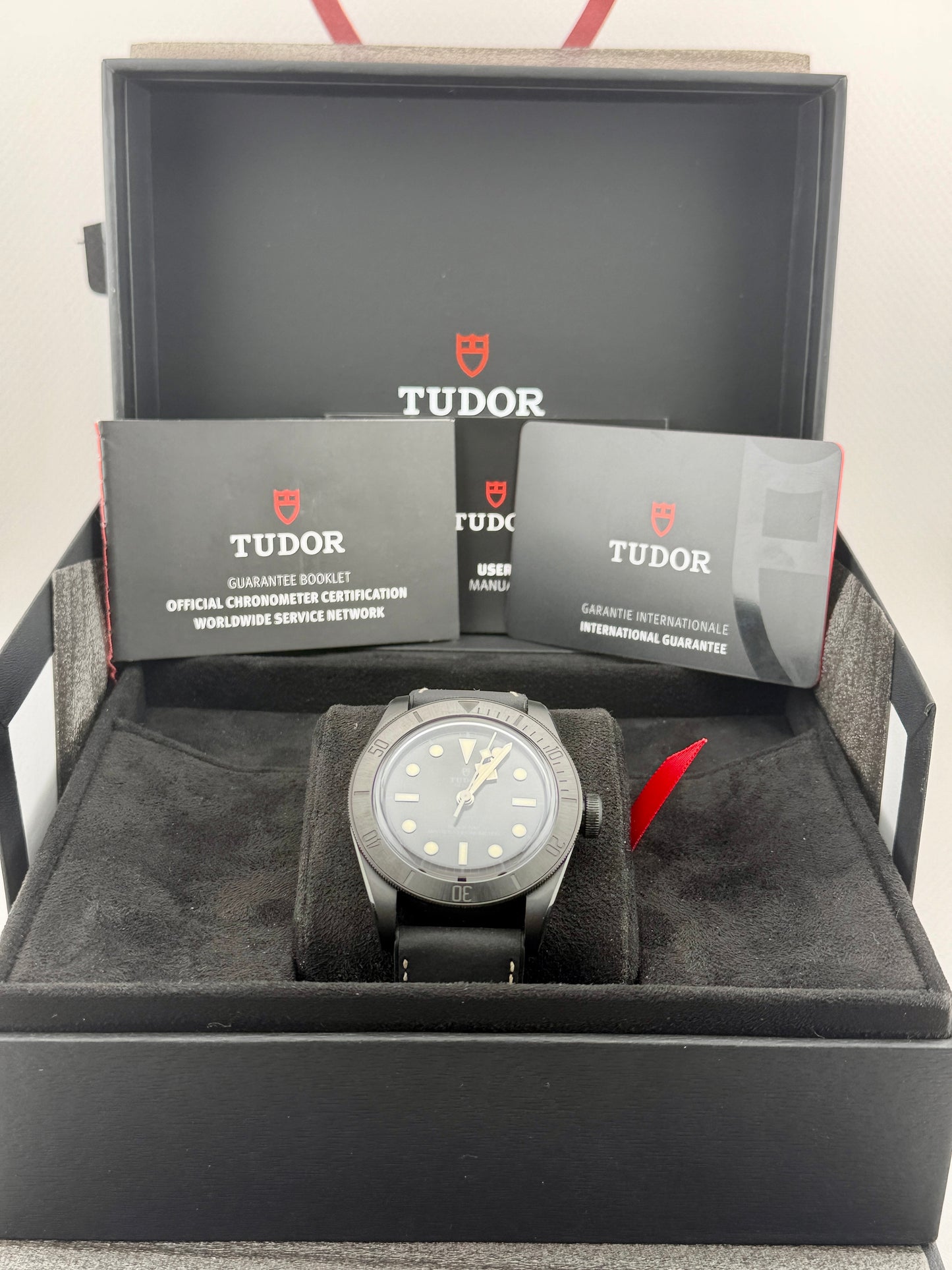 2025 UNWORN TUDOR Black Bay Ceramic 79210CNU METAS 41mm Full Set