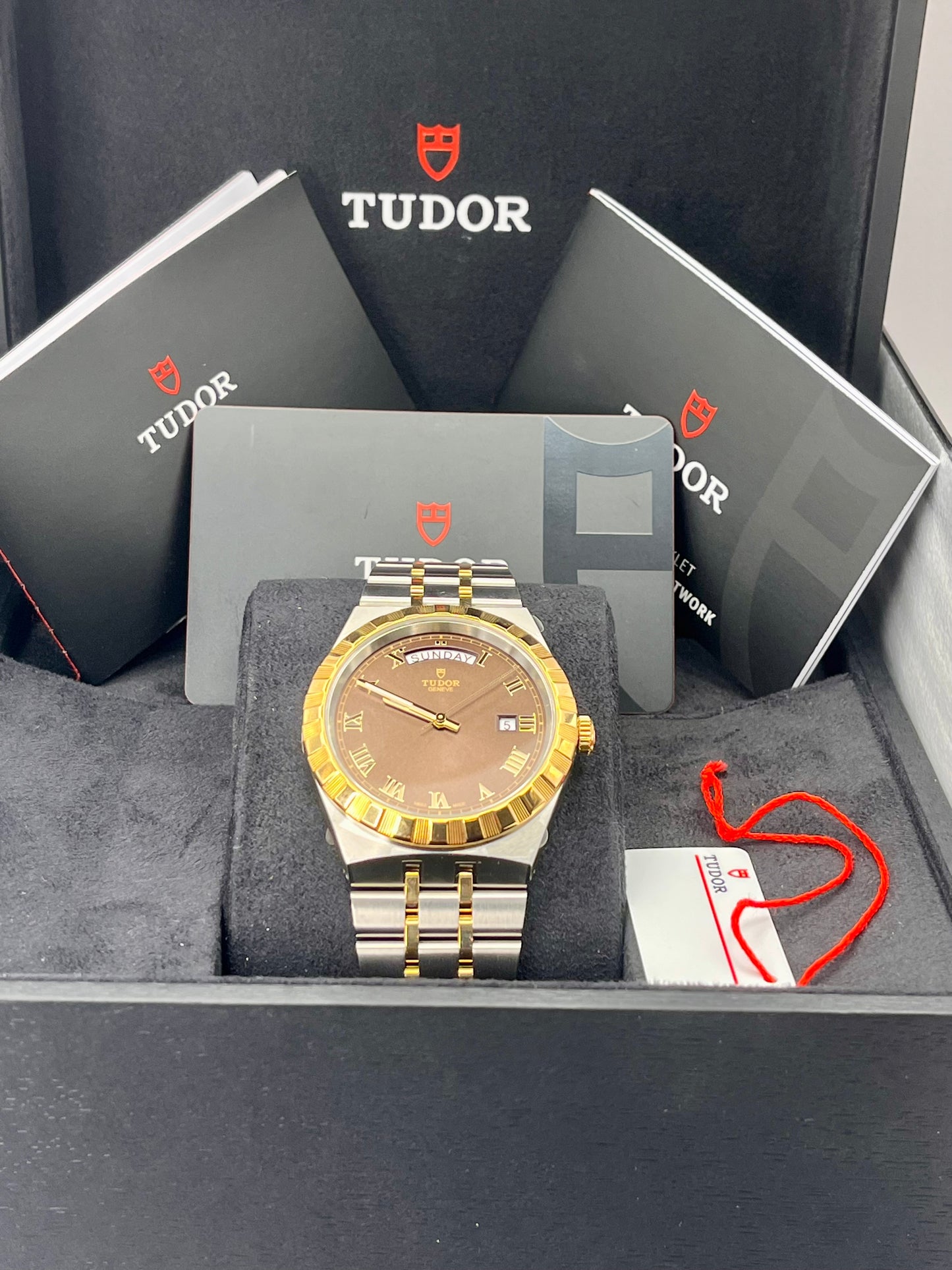 2025 *UNWORN* TUDOR Royal Day Date - 28603 - 41mm - Choc Dial