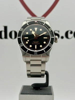 TUDOR Black Bay 41mm M79220N Smiley Black Bezel RARE Full Set