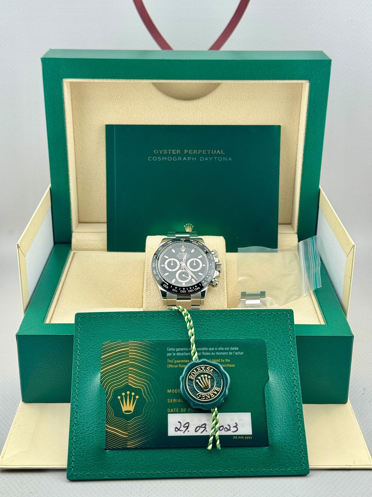 Sep 2023 ROLEX Daytona 116500LN 40mm Immaculate/As new