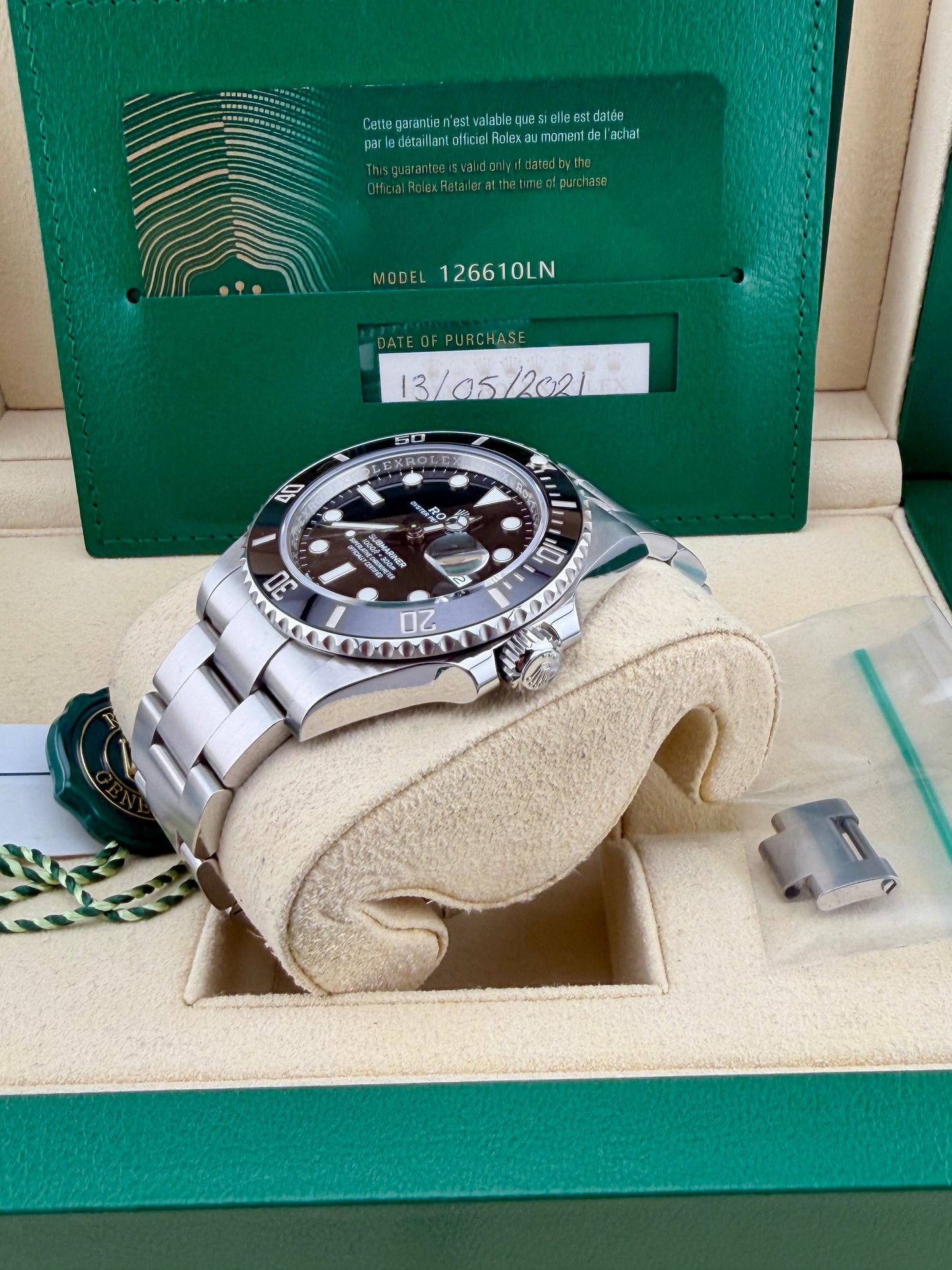 2021 ROLEX Submariner Date 126610LN 41mm Full Set