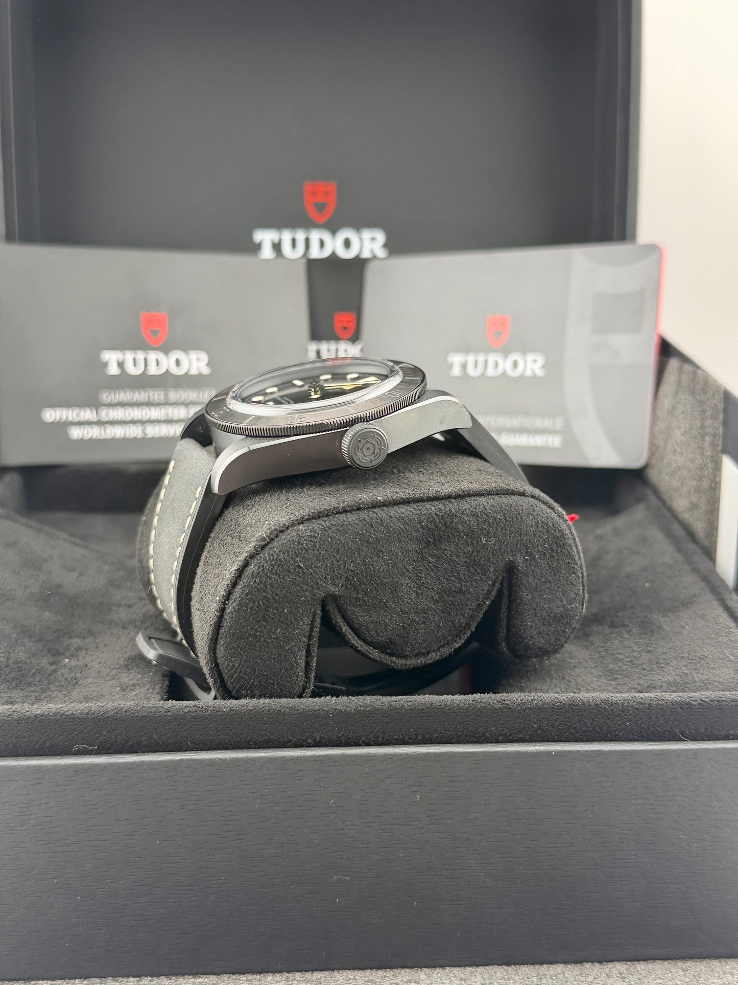 2025 UNWORN TUDOR Black Bay Ceramic 79210CNU METAS 41mm Full Set