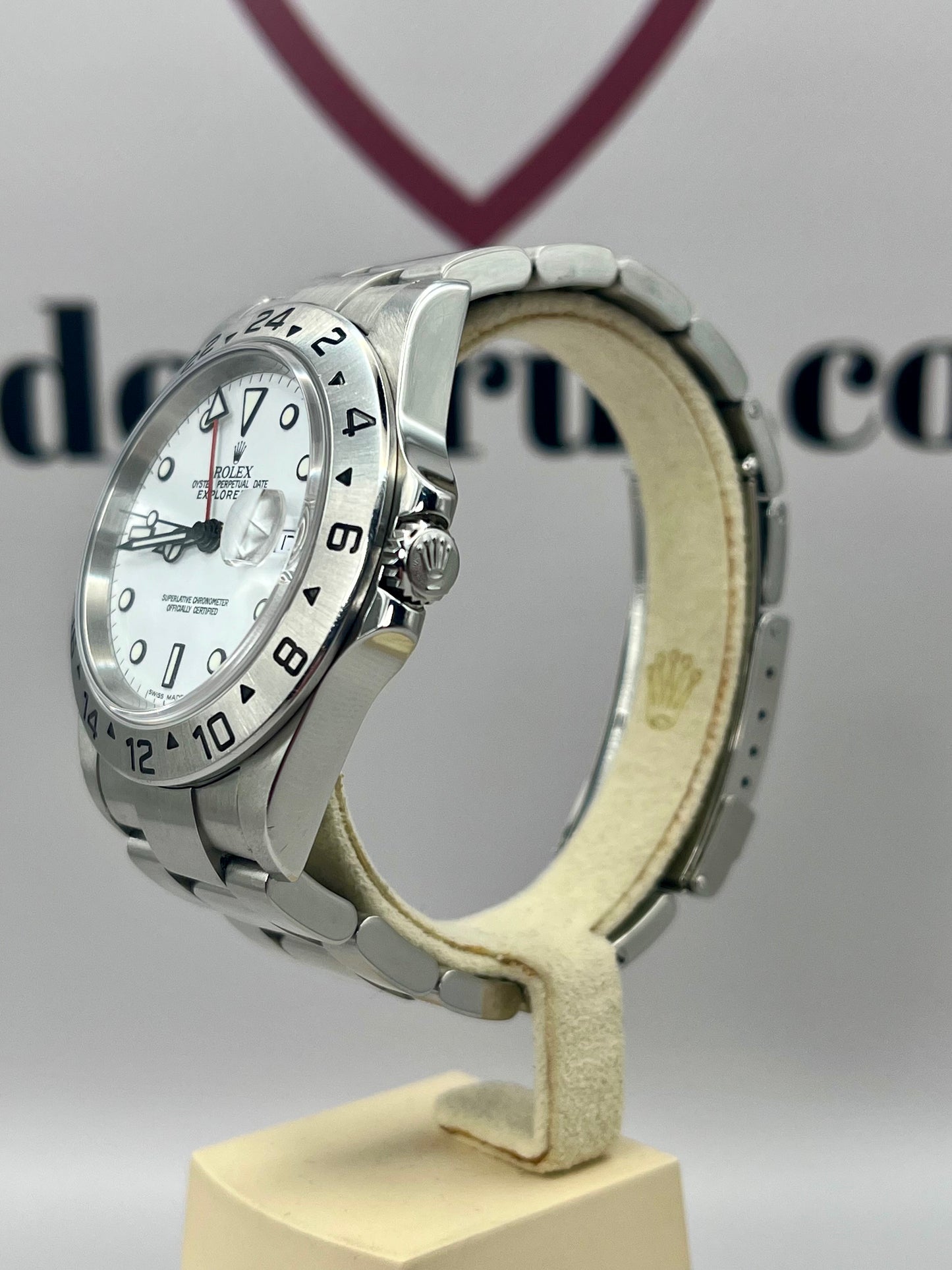 ROLEX Explorer II GMT 40mm 16570 Polar Serviced by Rolex