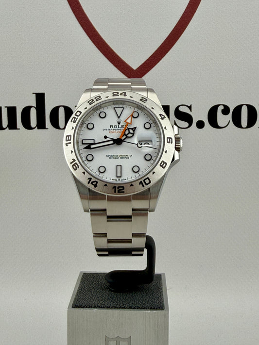 2022 ROLEX Explorer 2 'Polar' 226570 42mm Full Set + Warranty
