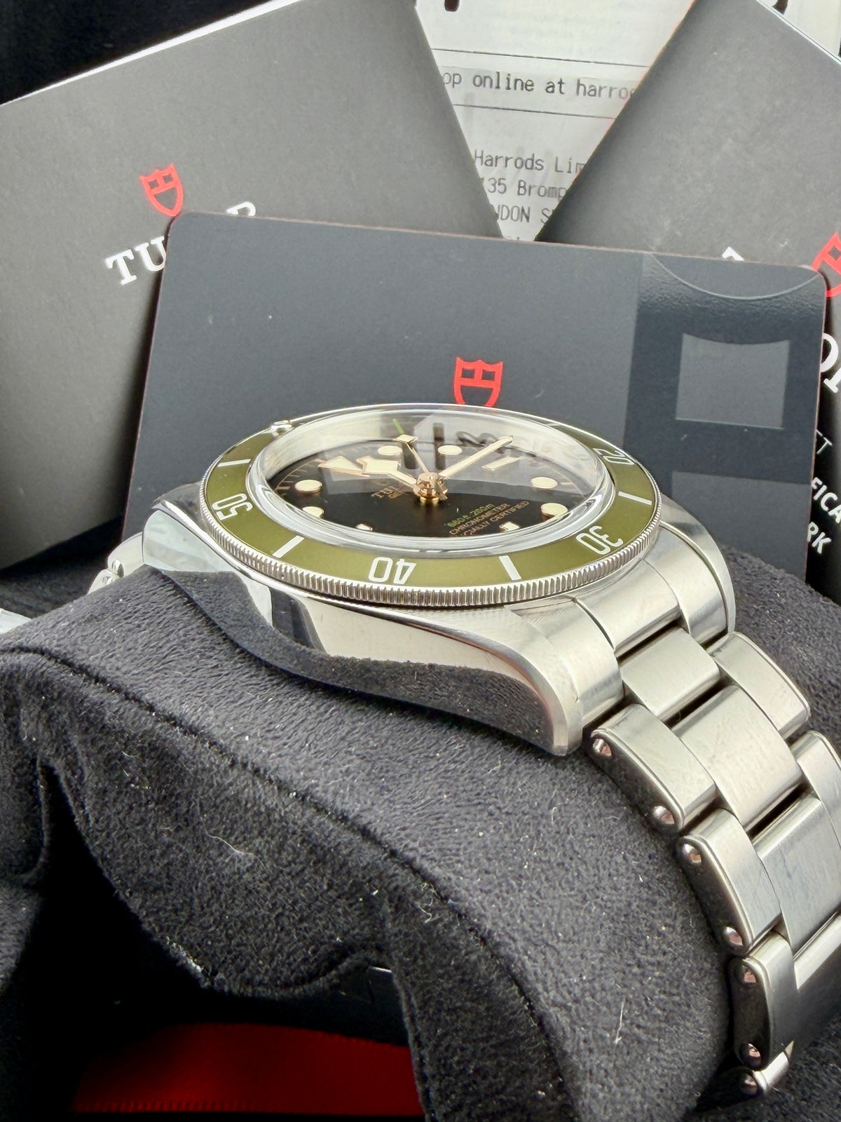 2022 TUDOR Black Bay Harrods Sp.Edition 41mm 79230G Full Set