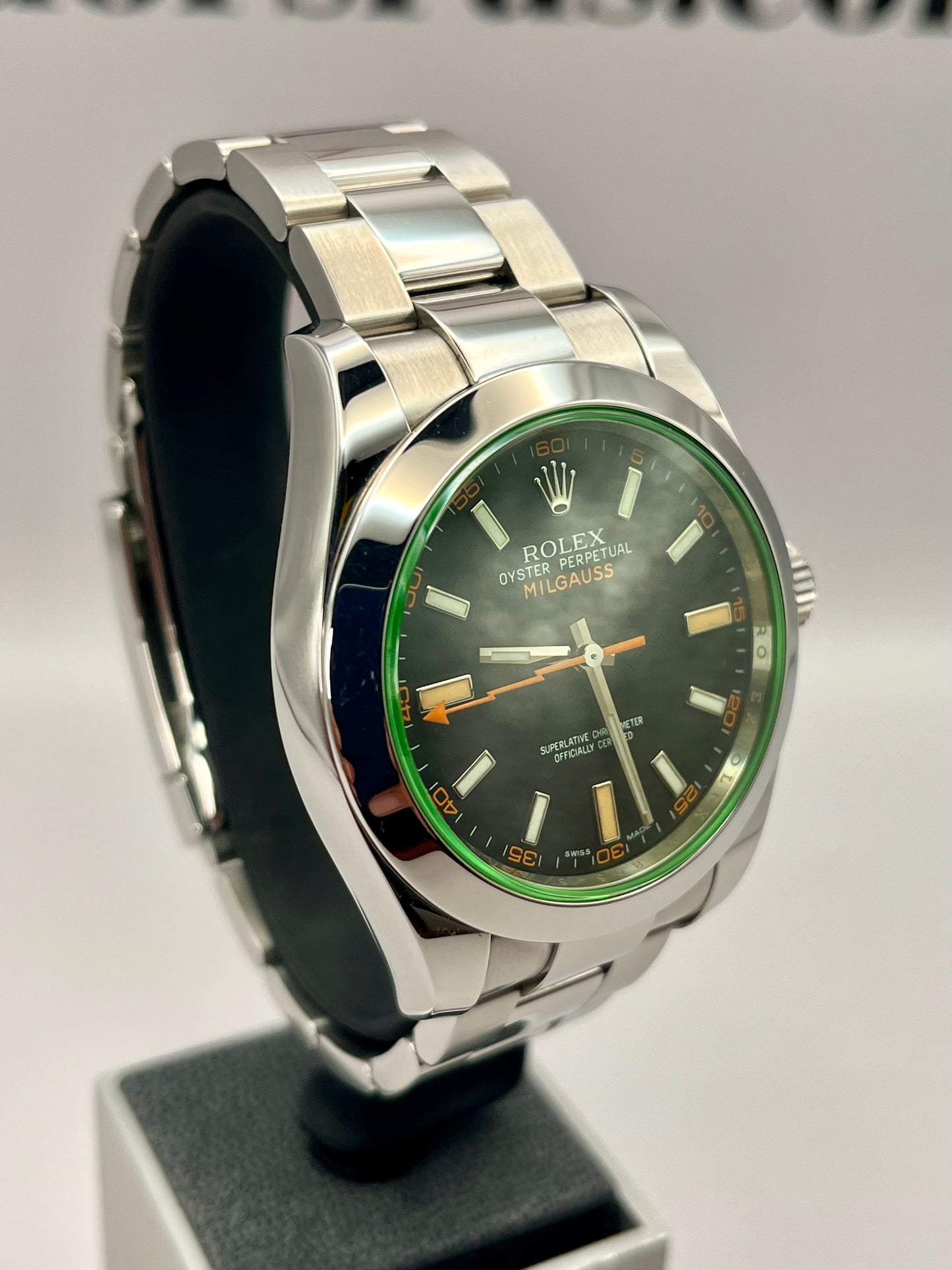 ROLEX Milgauss - 116400GV - 40 mm - Full Set - MINT